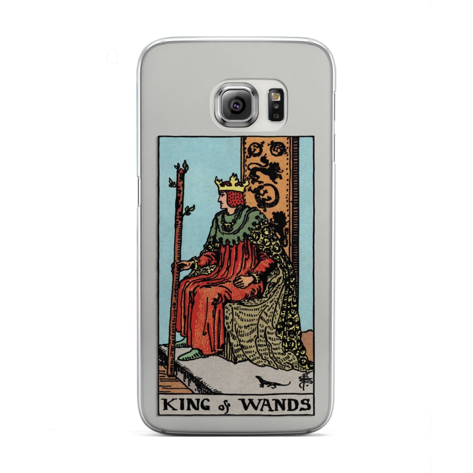 King of Wands Tarot Card Samsung Galaxy S6 Edge Case