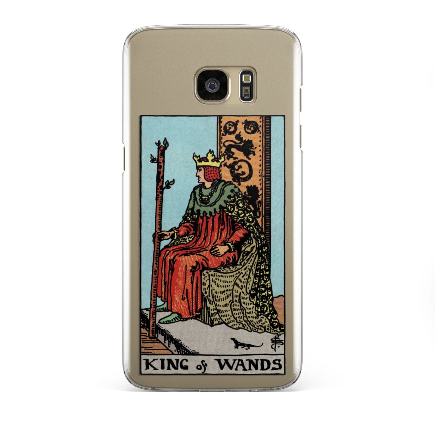 King of Wands Tarot Card Samsung Galaxy S7 Edge Case