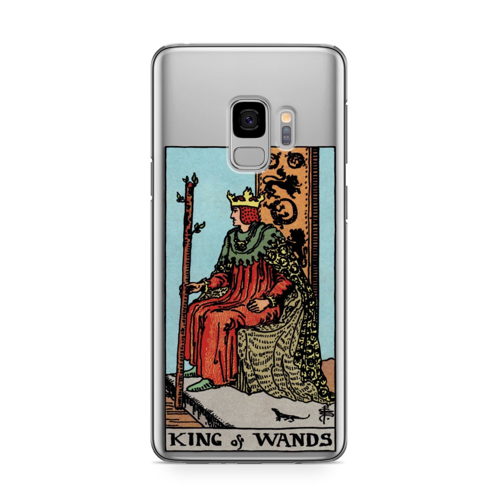 King of Wands Tarot Card Samsung Galaxy S9 Case