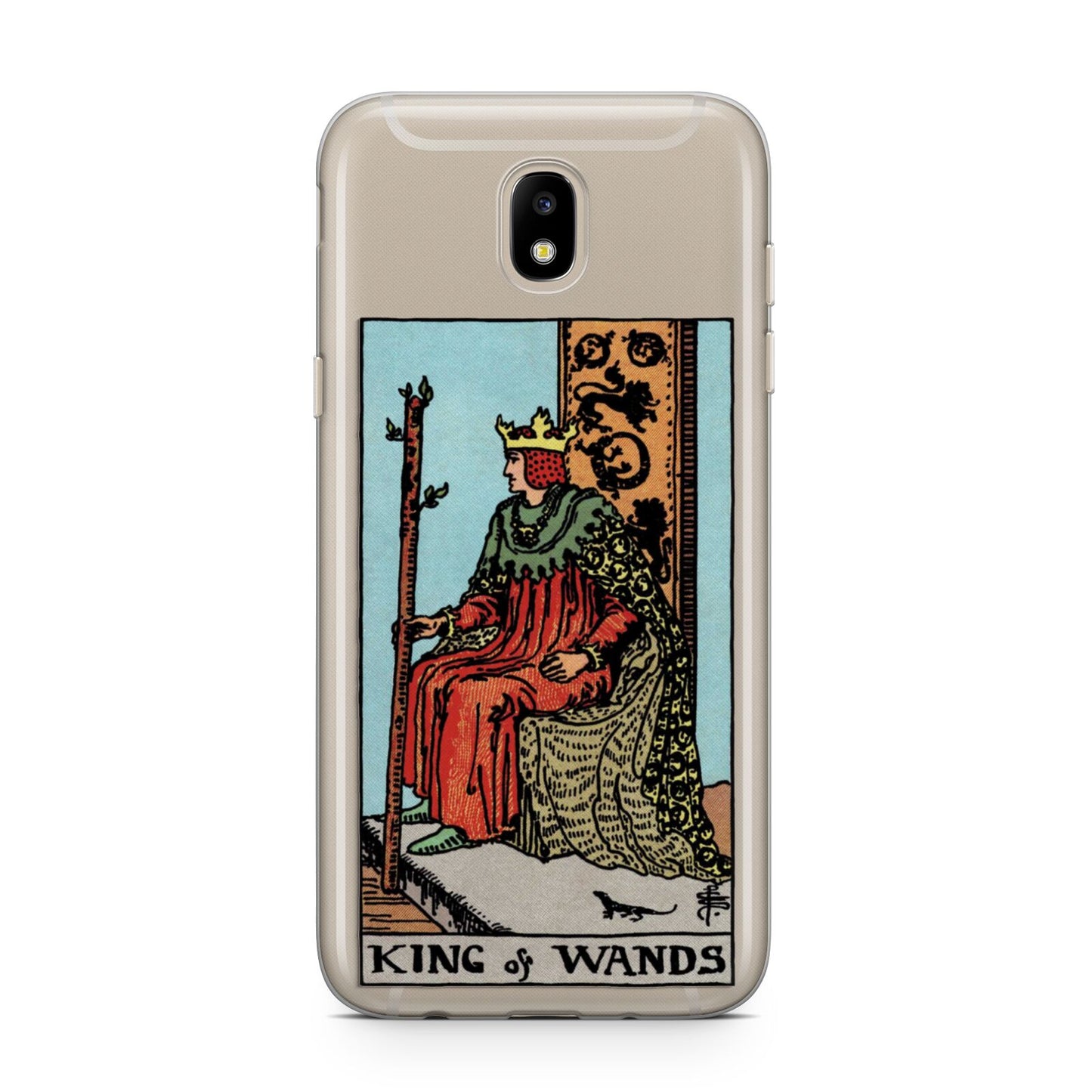 King of Wands Tarot Card Samsung J5 2017 Case