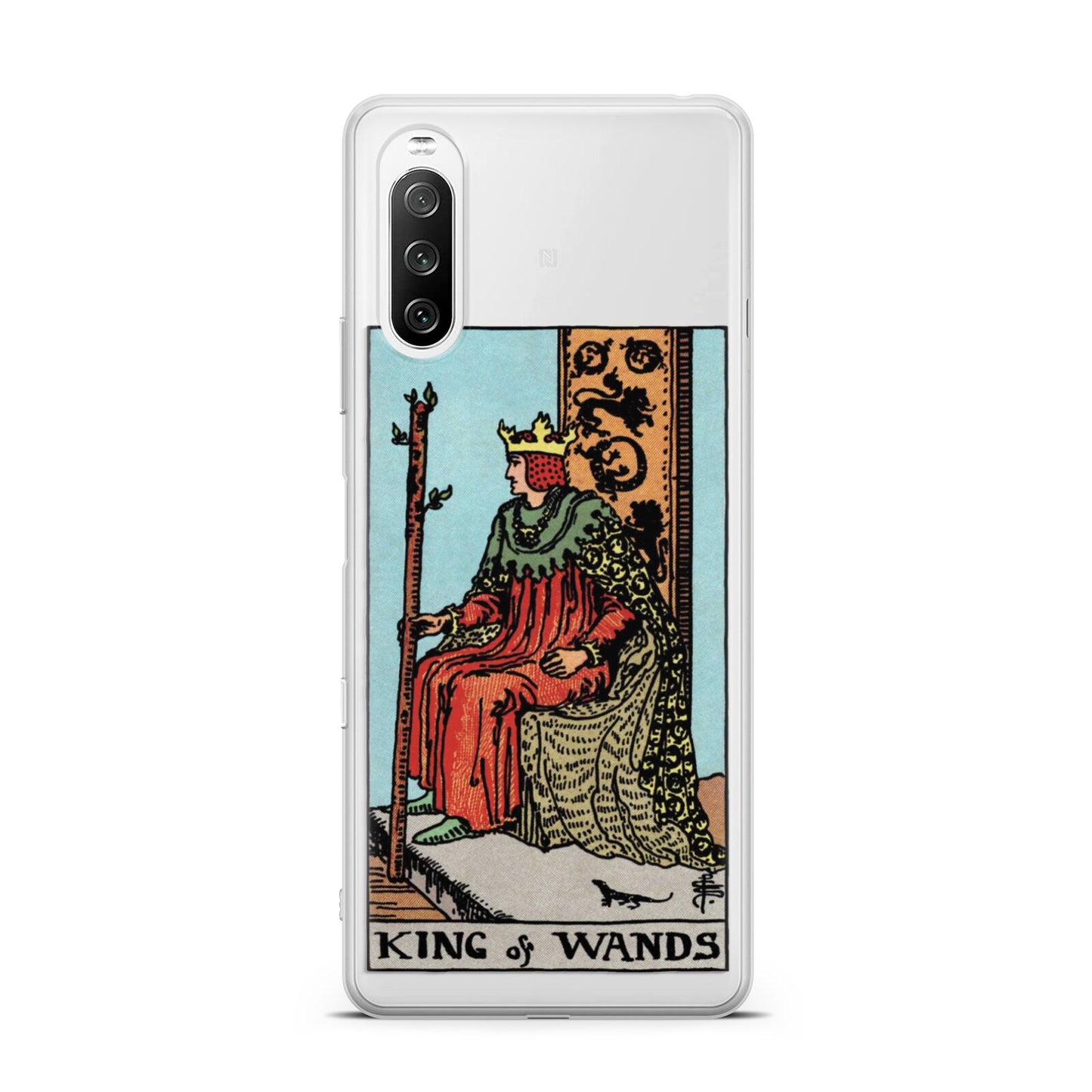 King of Wands Tarot Card Sony Xperia 10 III Case