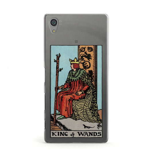 King of Wands Tarot Card Sony Xperia Case