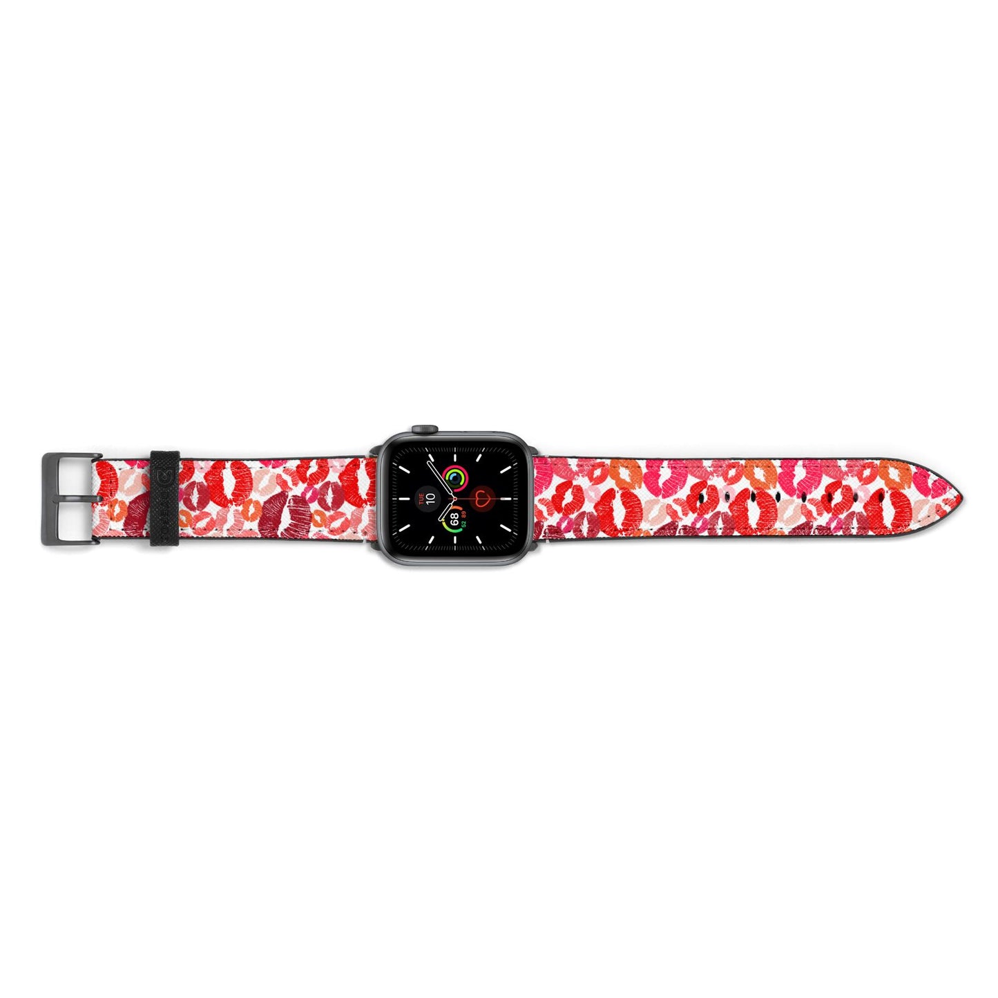 Kiss Print Apple Watch Strap Landscape Image Space Grey Hardware