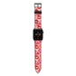 Kiss Print Apple Watch Strap with Space Grey Hardware