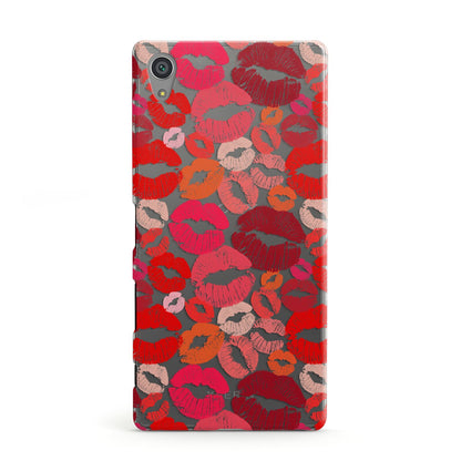 Kiss Print Sony Xperia Case