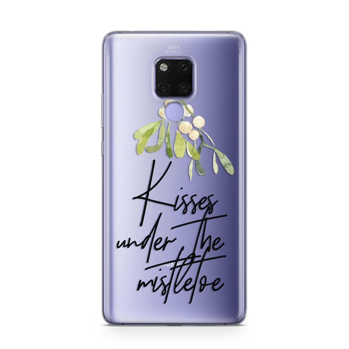 Kisses Under The Mistletoe Huawei Mate 20X Phone Case