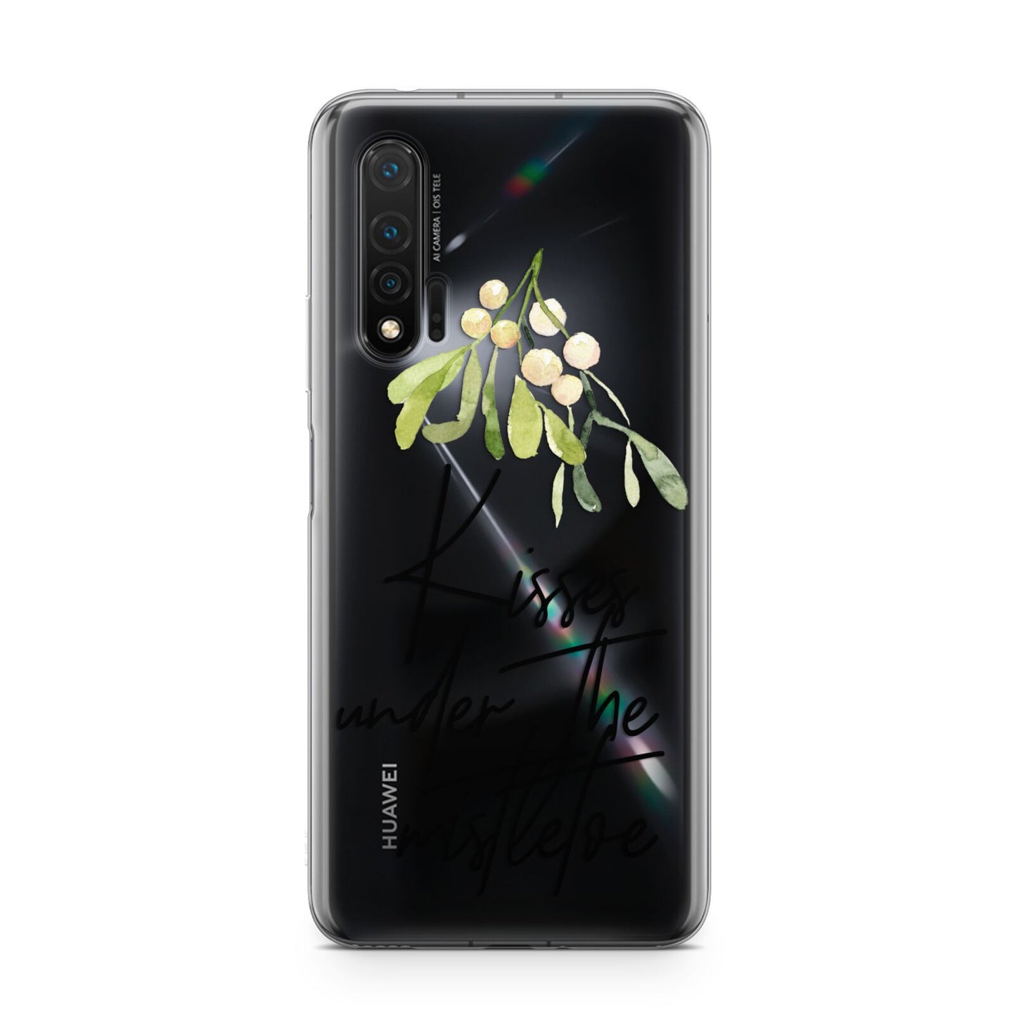 Kisses Under The Mistletoe Huawei Nova 6 Phone Case