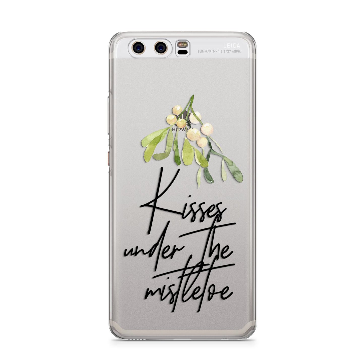 Kisses Under The Mistletoe Huawei P10 Phone Case