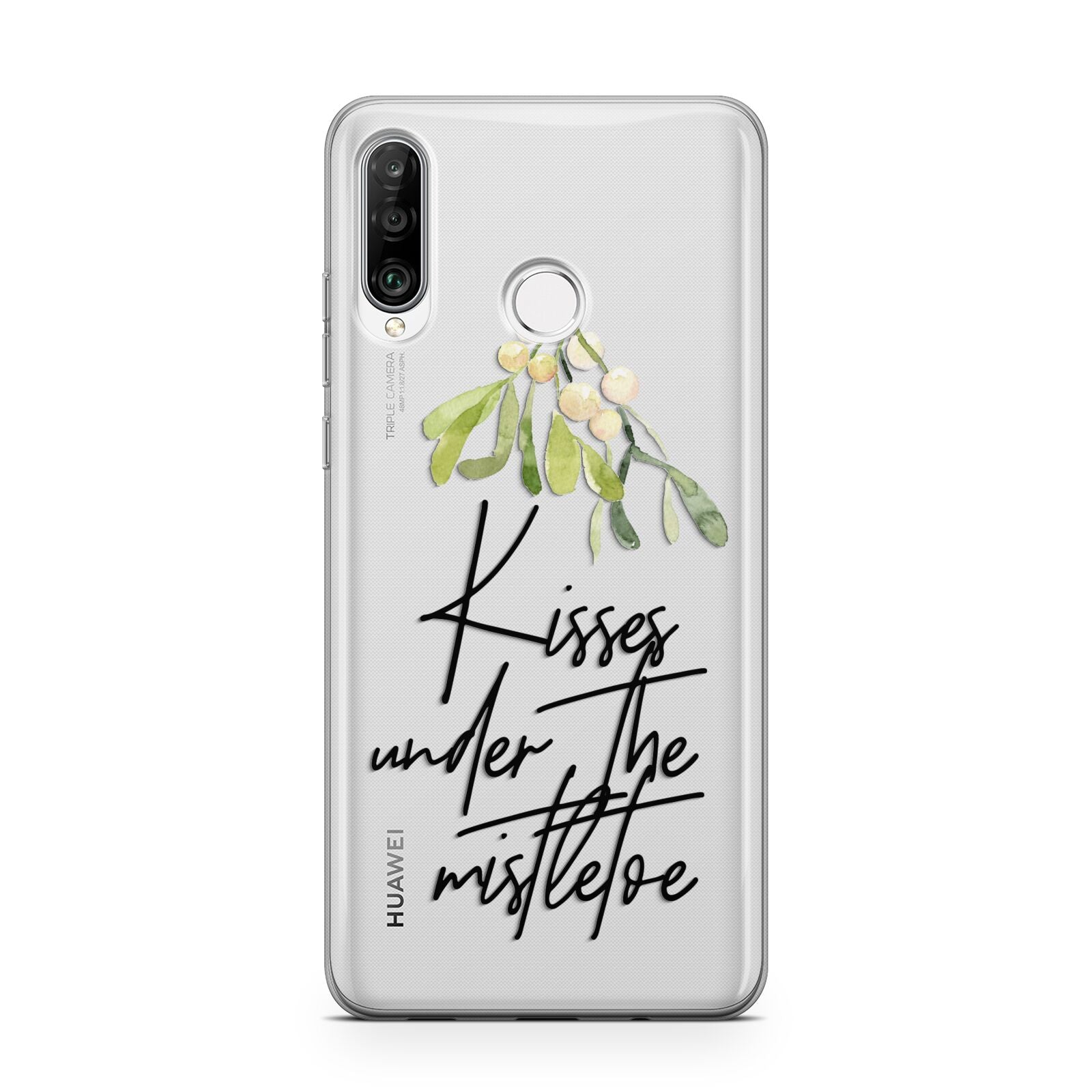 Kisses Under The Mistletoe Huawei P30 Lite Phone Case