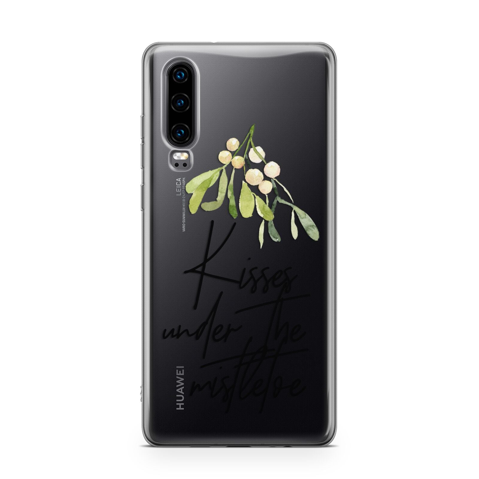 Kisses Under The Mistletoe Huawei P30 Phone Case