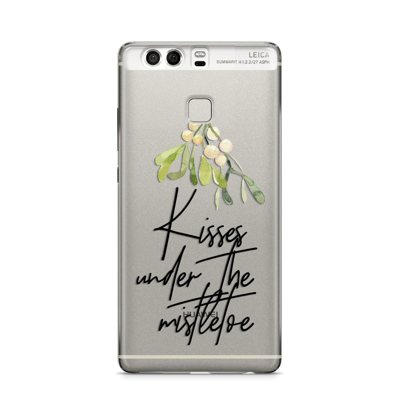 Kisses Under The Mistletoe Huawei P9 Case