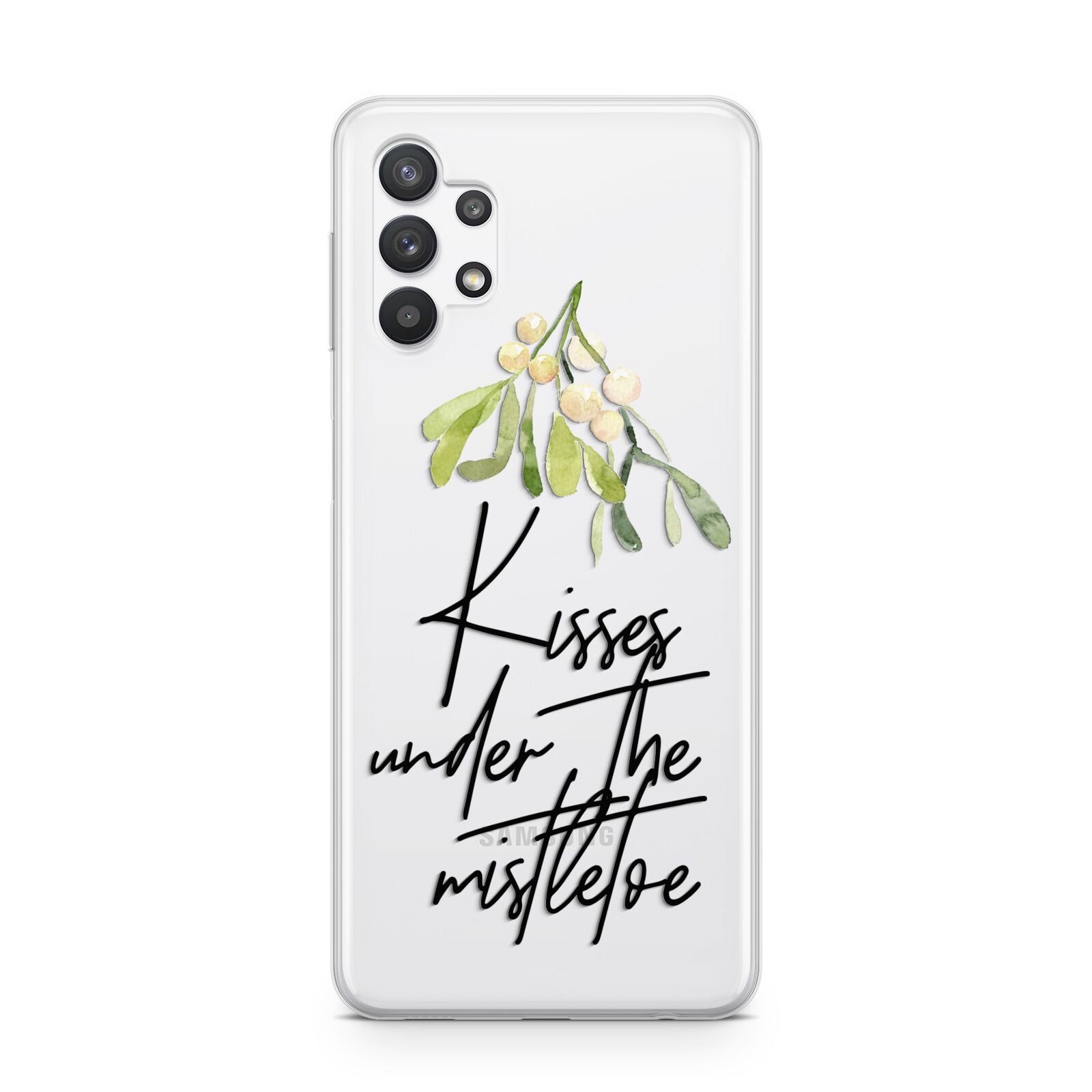 Kisses Under The Mistletoe Samsung A32 5G Case