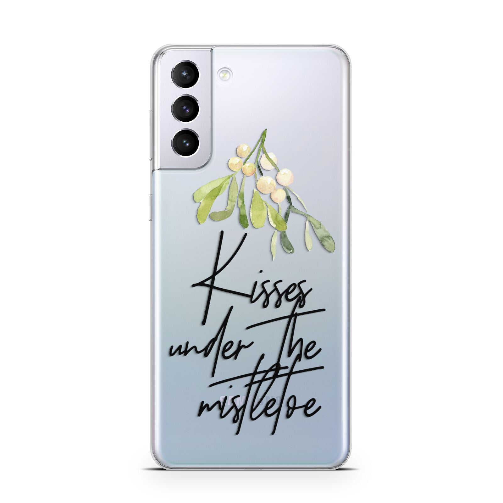 Kisses Under The Mistletoe Samsung S21 Plus Case