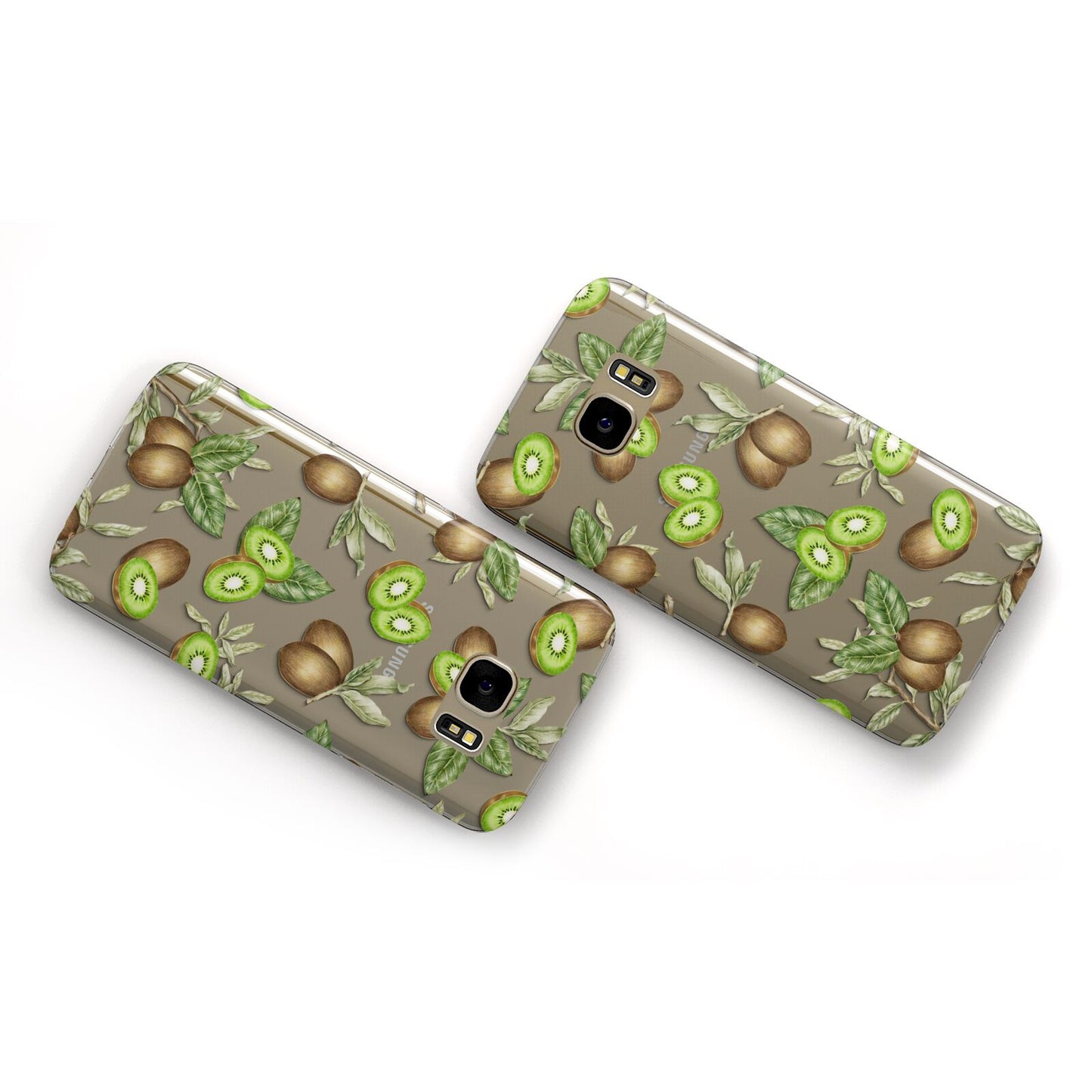 Kiwi Fruit Samsung Galaxy Case Flat Overview