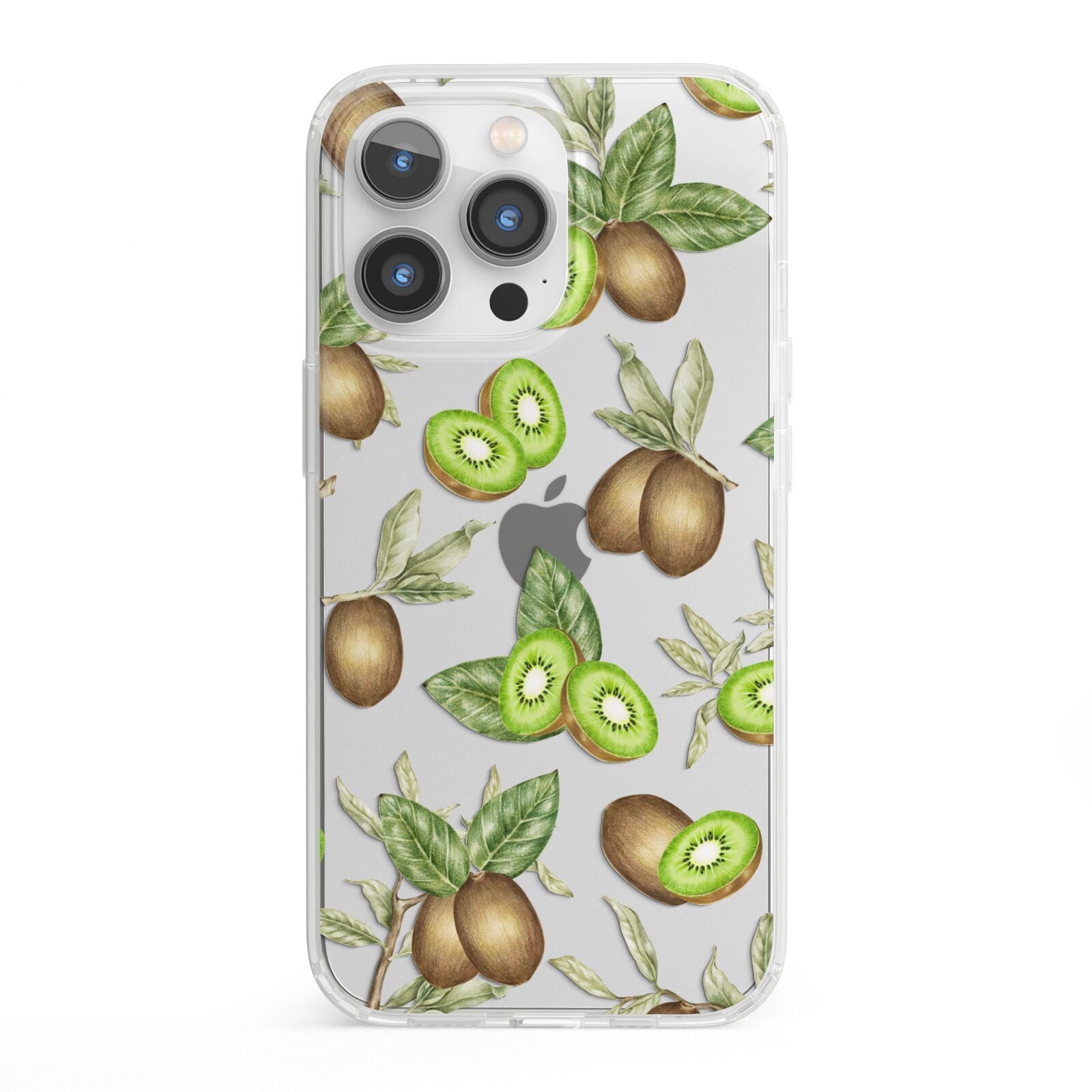 Kiwi Fruit iPhone 13 Pro Clear Bumper Case