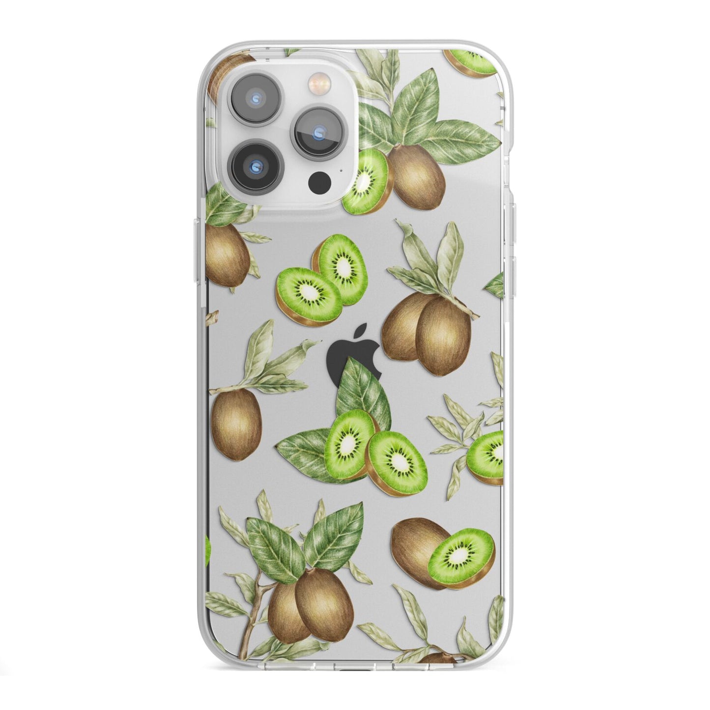 Kiwi Fruit iPhone 13 Pro Max TPU Impact Case with White Edges