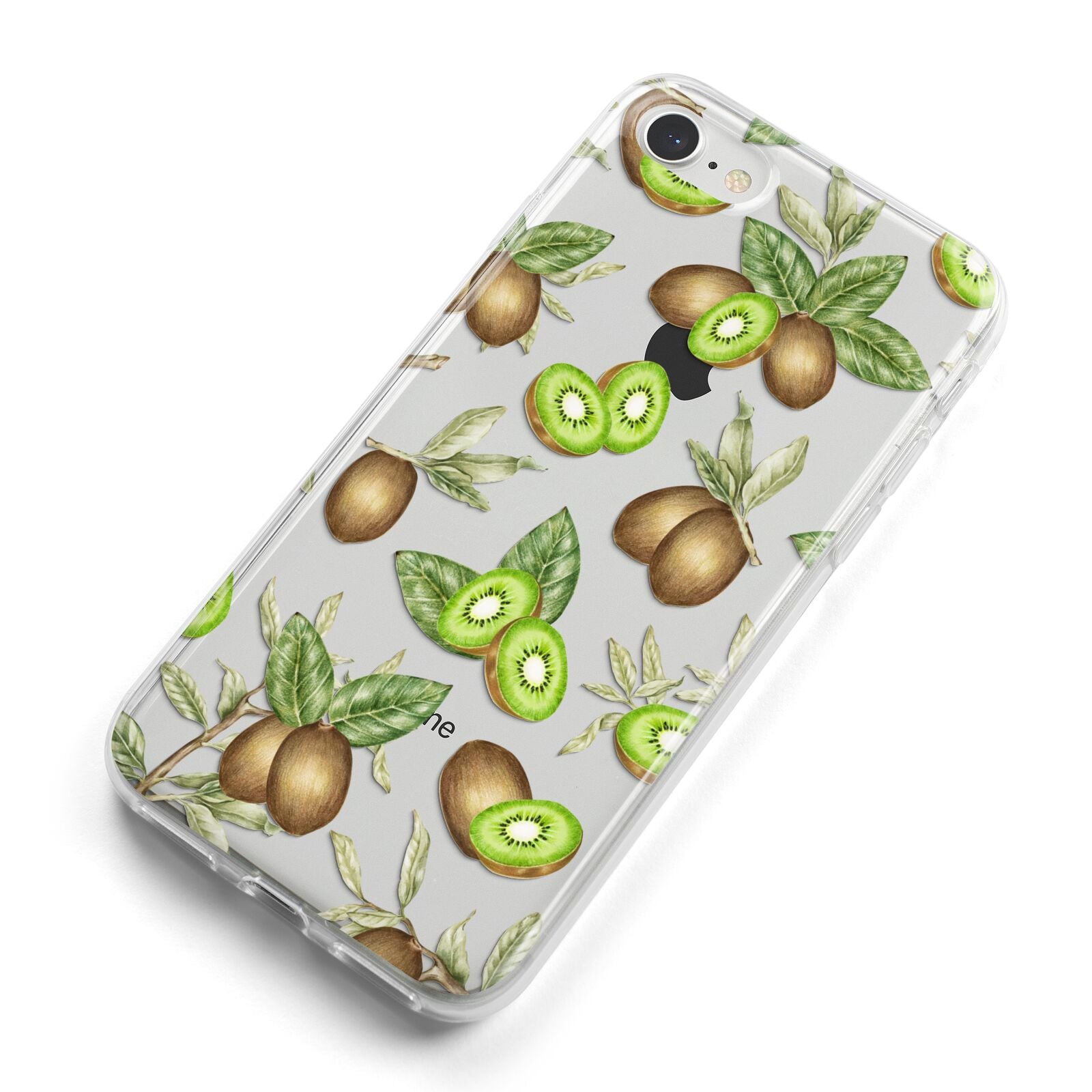 Kiwi Fruit iPhone 8 Bumper Case on Silver iPhone Alternative Image