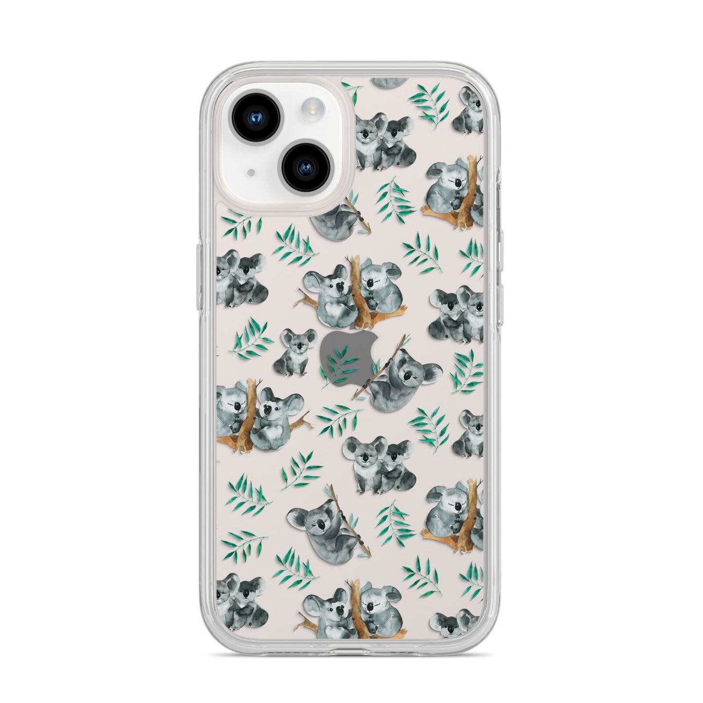 Koala Bear iPhone 14 Clear Tough Case Starlight