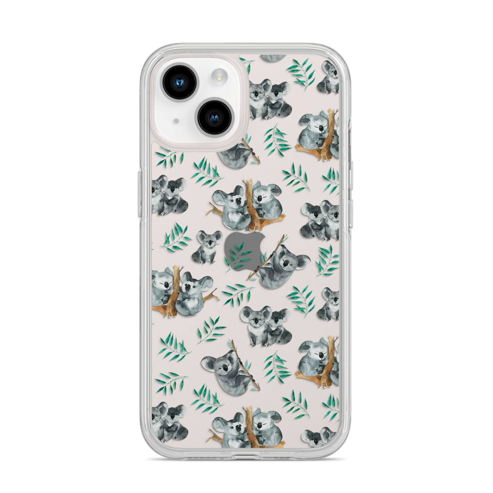 Koala Bear iPhone 14 Clear Tough Case Starlight