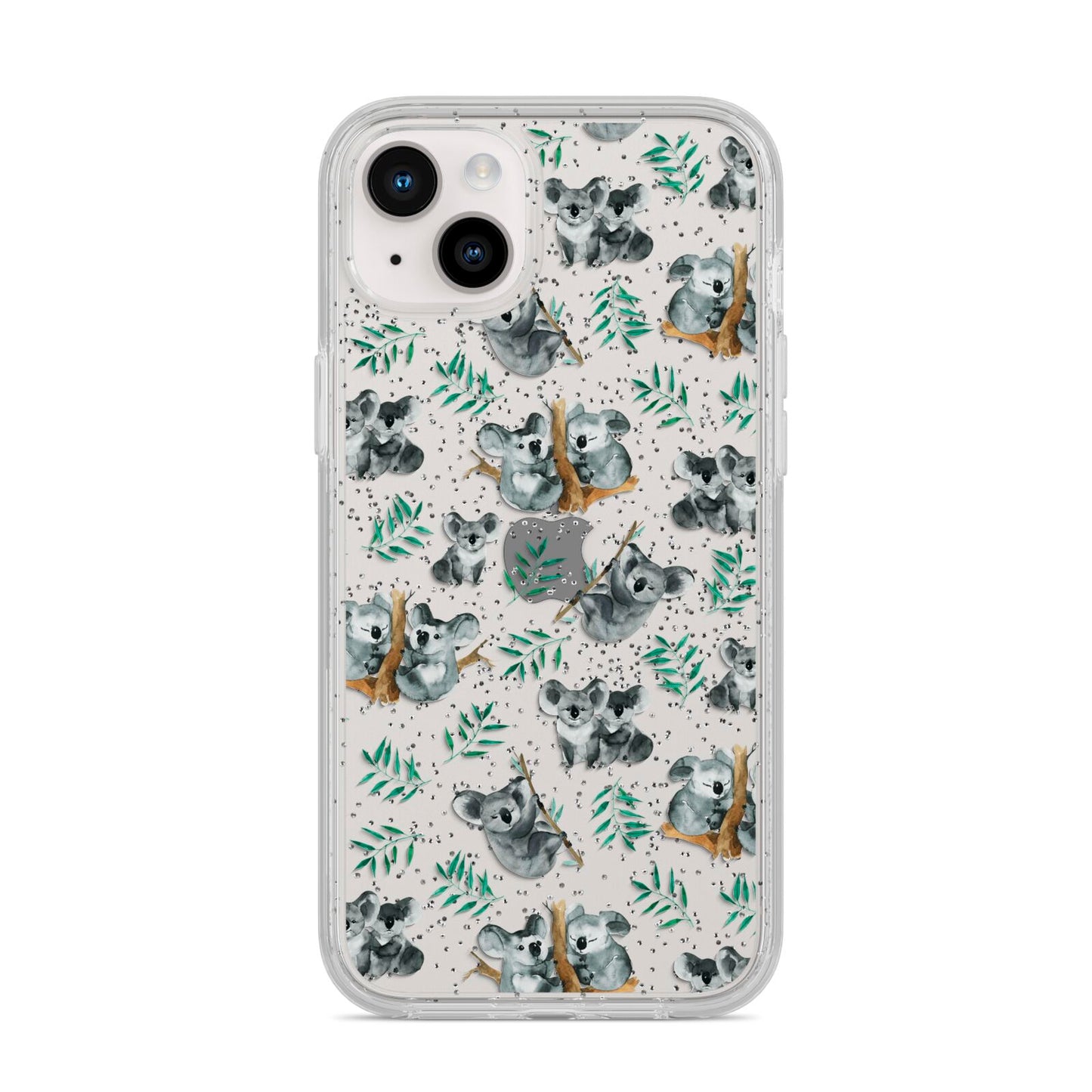 Koala Bear iPhone 14 Plus Glitter Tough Case Starlight