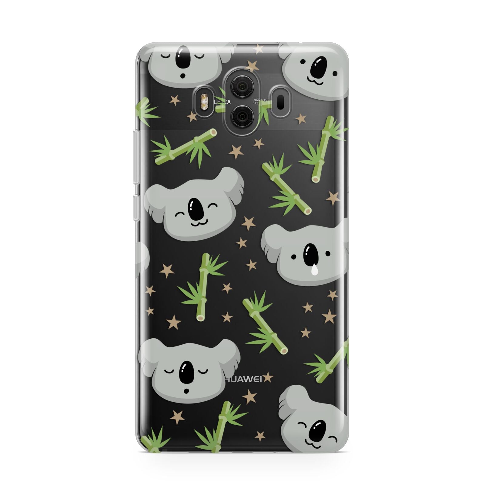 Koala Faces with Transparent Background Huawei Mate 10 Protective Phone Case