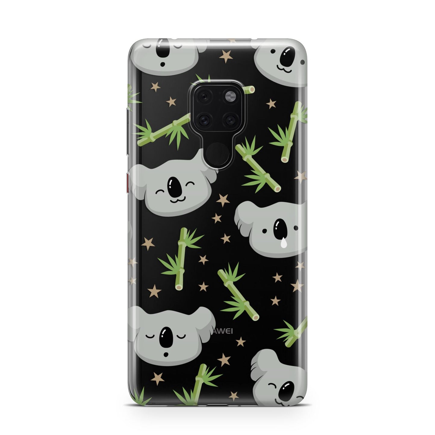 Koala Faces with Transparent Background Huawei Mate 20 Phone Case