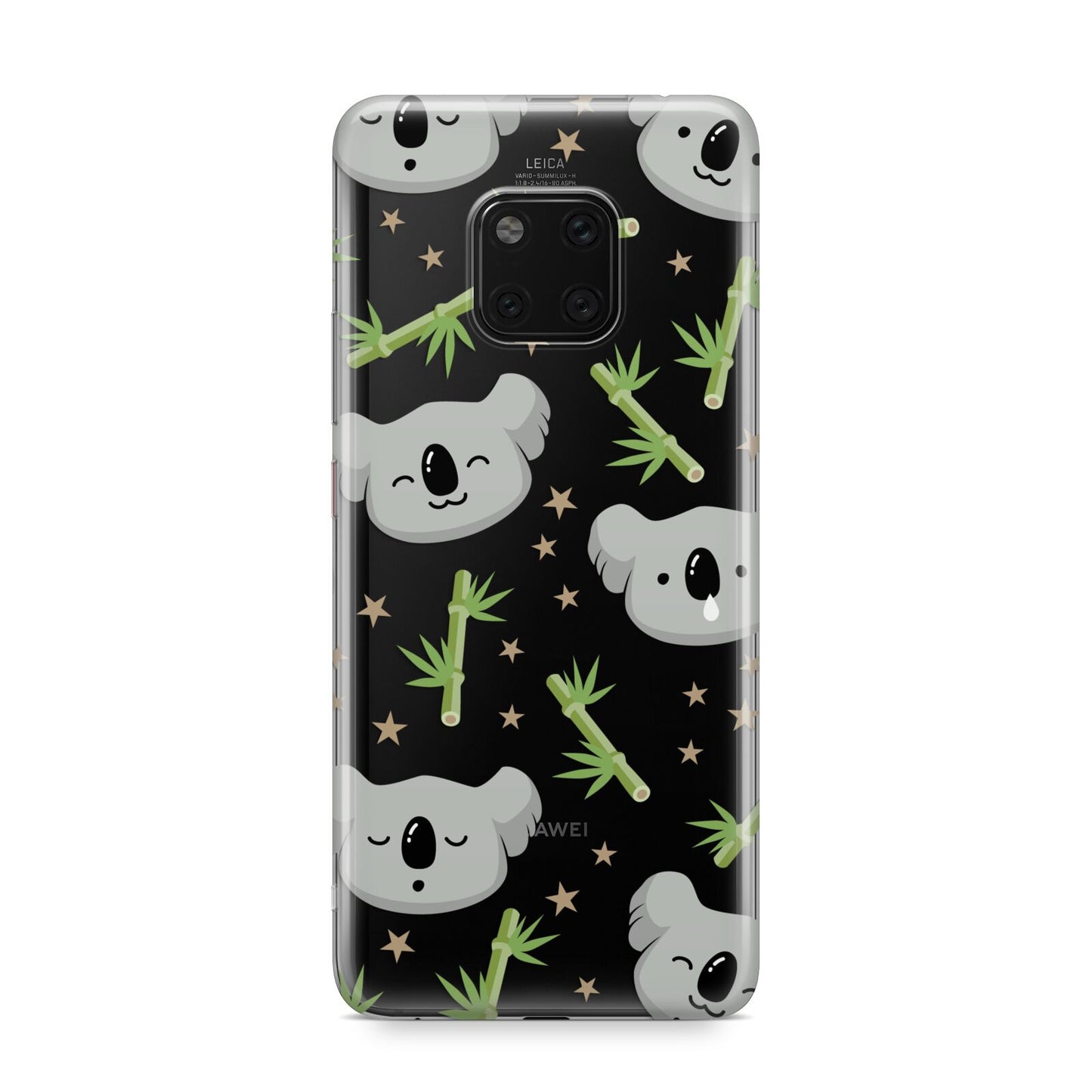 Koala Faces with Transparent Background Huawei Mate 20 Pro Phone Case