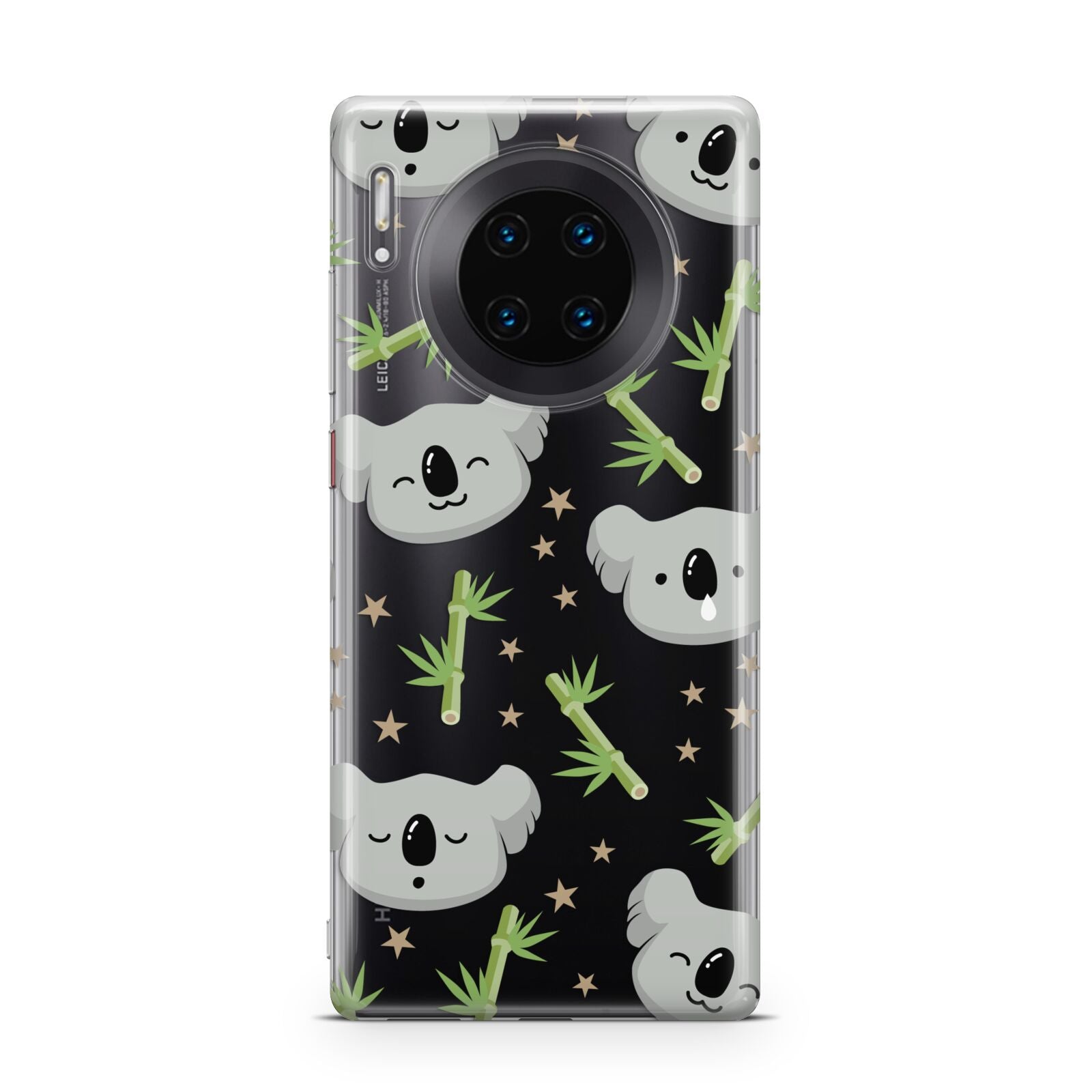 Koala Faces with Transparent Background Huawei Mate 30 Pro Phone Case