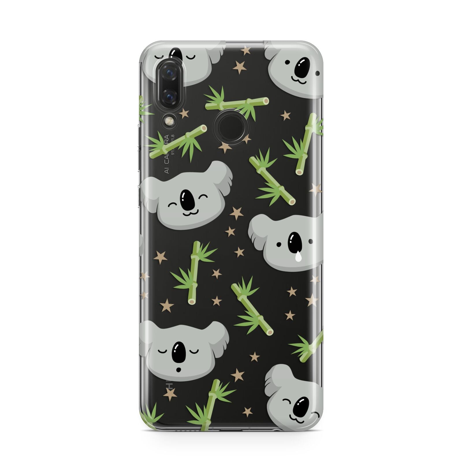 Koala Faces with Transparent Background Huawei Nova 3 Phone Case