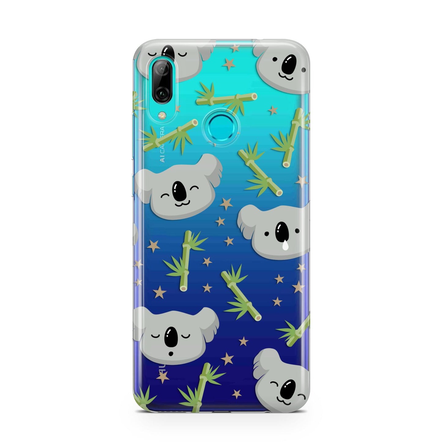 Koala Faces with Transparent Background Huawei P Smart 2019 Case