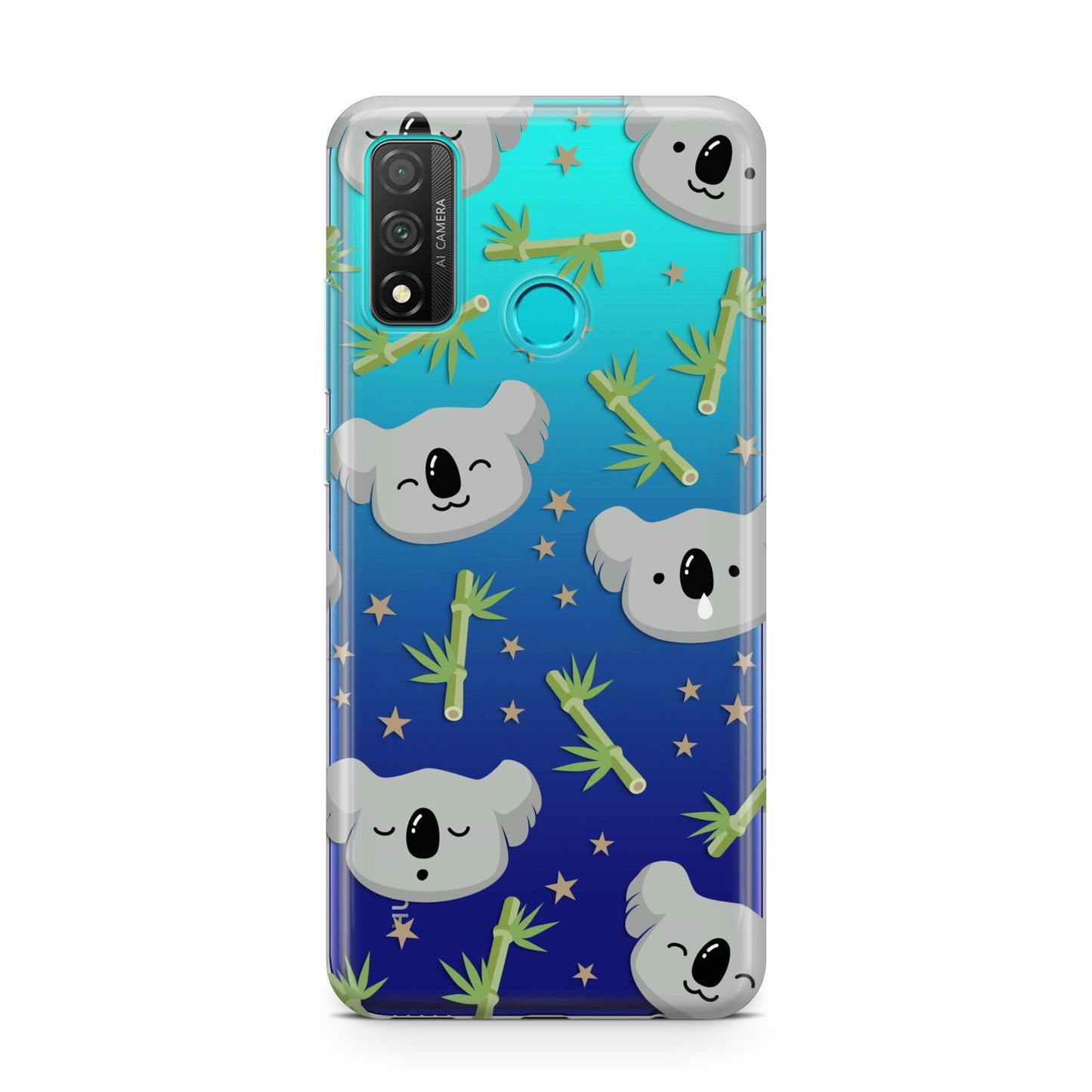 Koala Faces with Transparent Background Huawei P Smart 2020