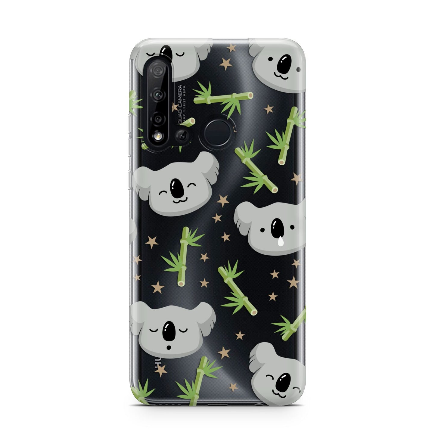 Koala Faces with Transparent Background Huawei P20 Lite 5G Phone Case