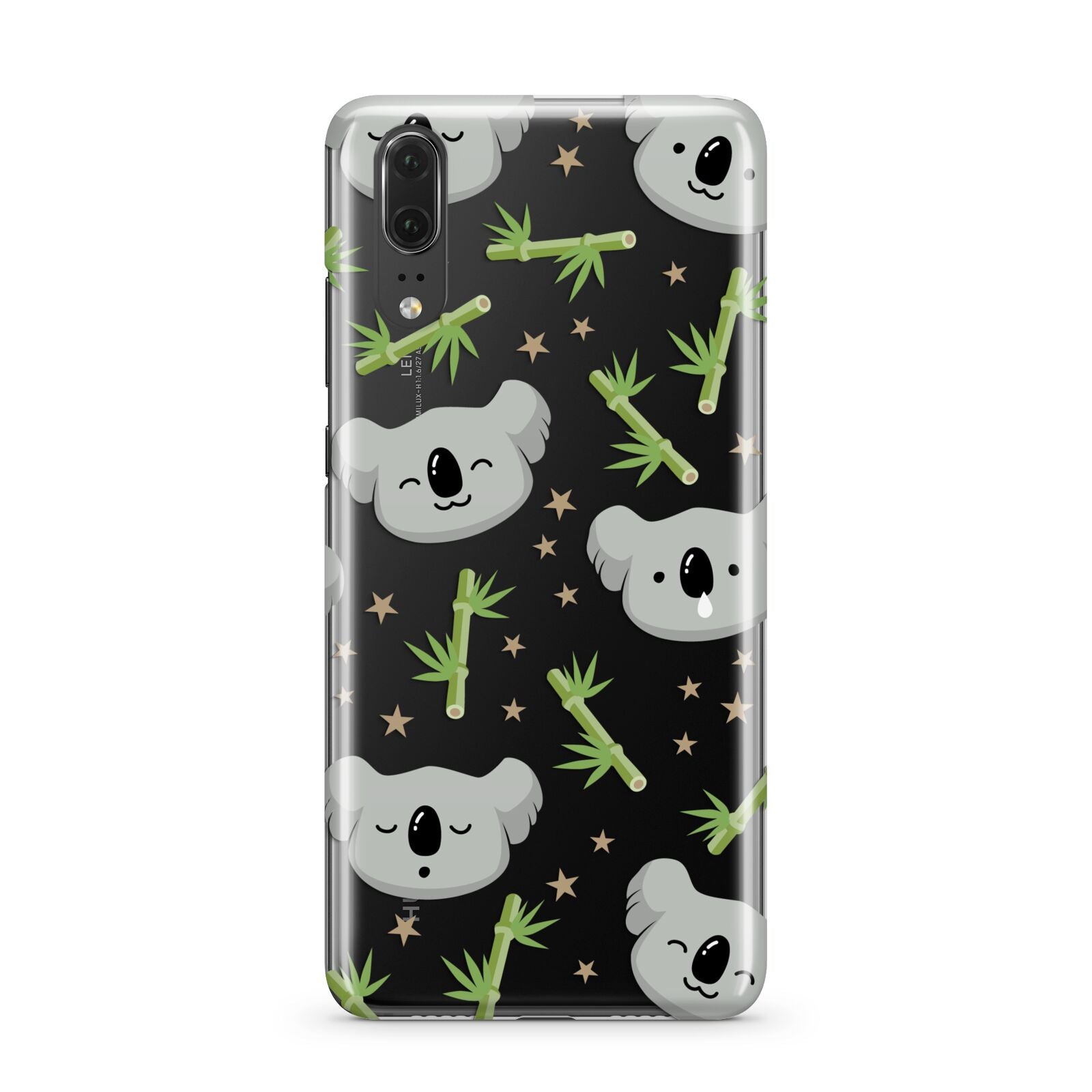 Koala Faces with Transparent Background Huawei P20 Phone Case