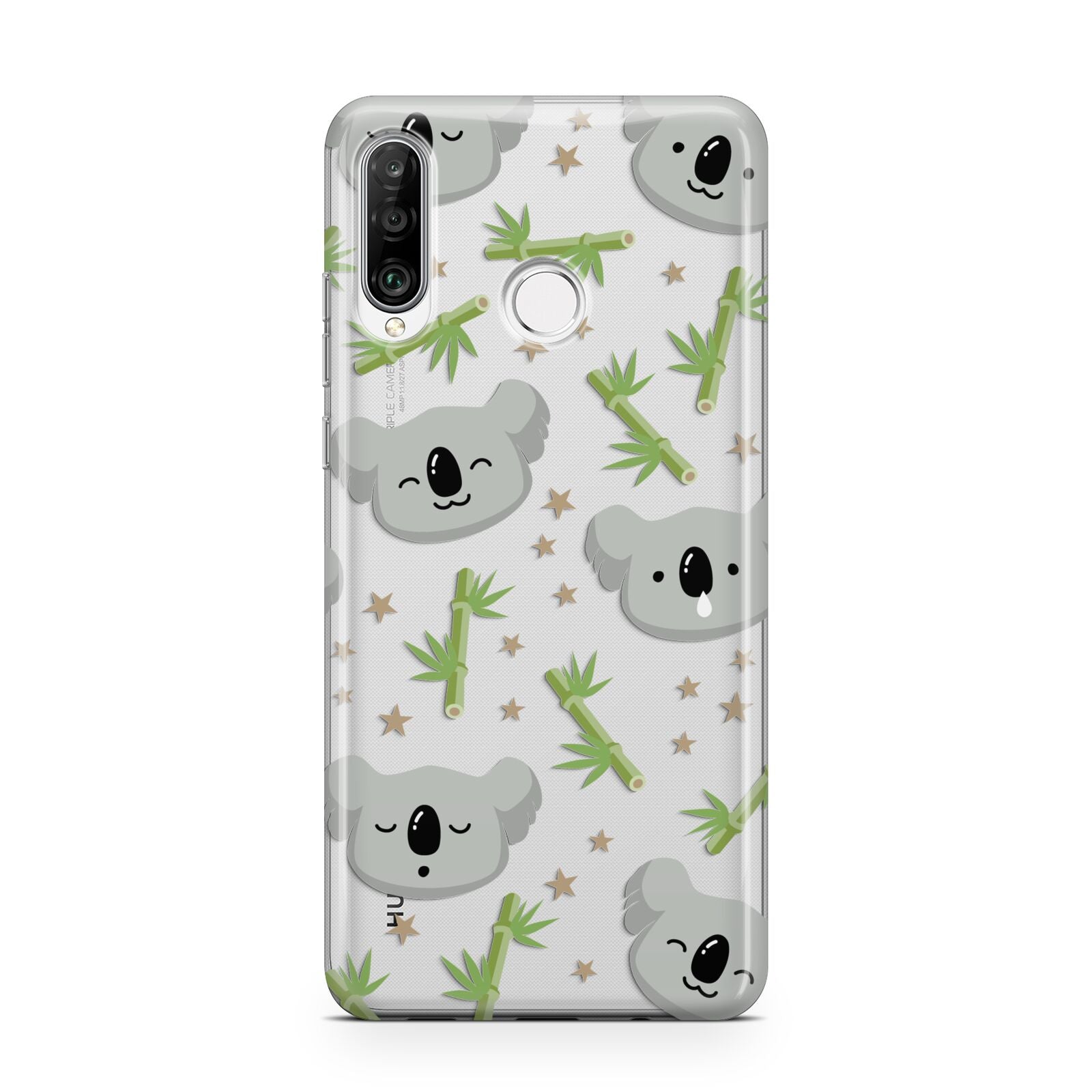 Koala Faces with Transparent Background Huawei P30 Lite Phone Case