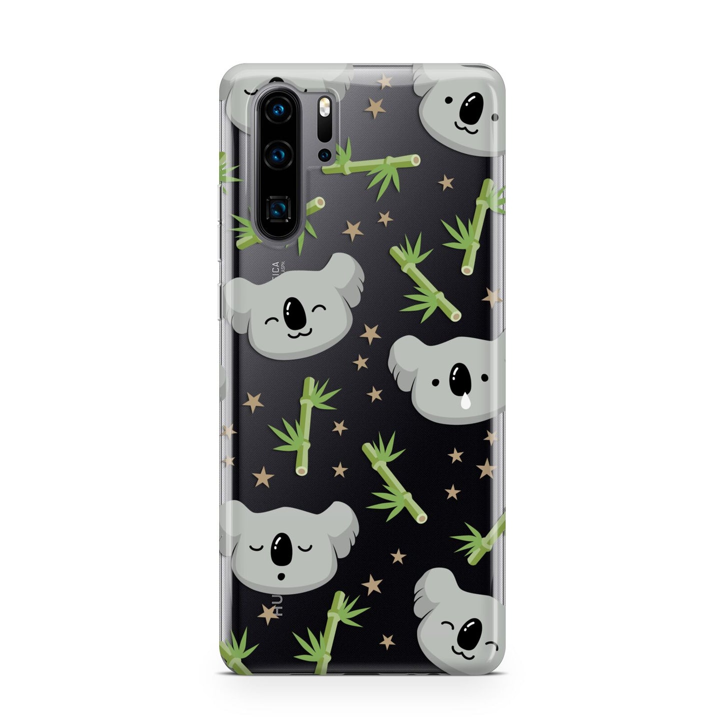 Koala Faces with Transparent Background Huawei P30 Pro Phone Case