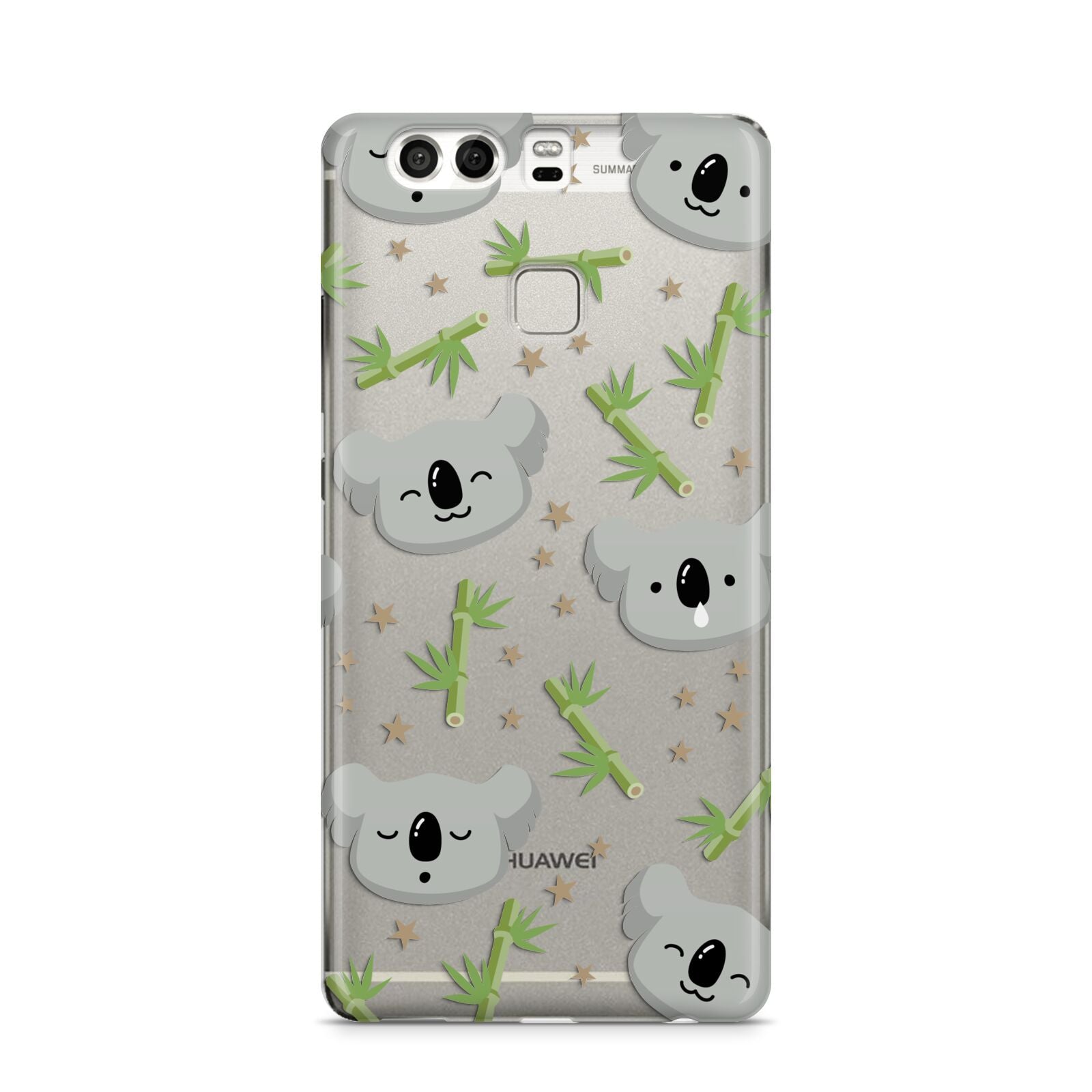 Koala Faces with Transparent Background Huawei P9 Case