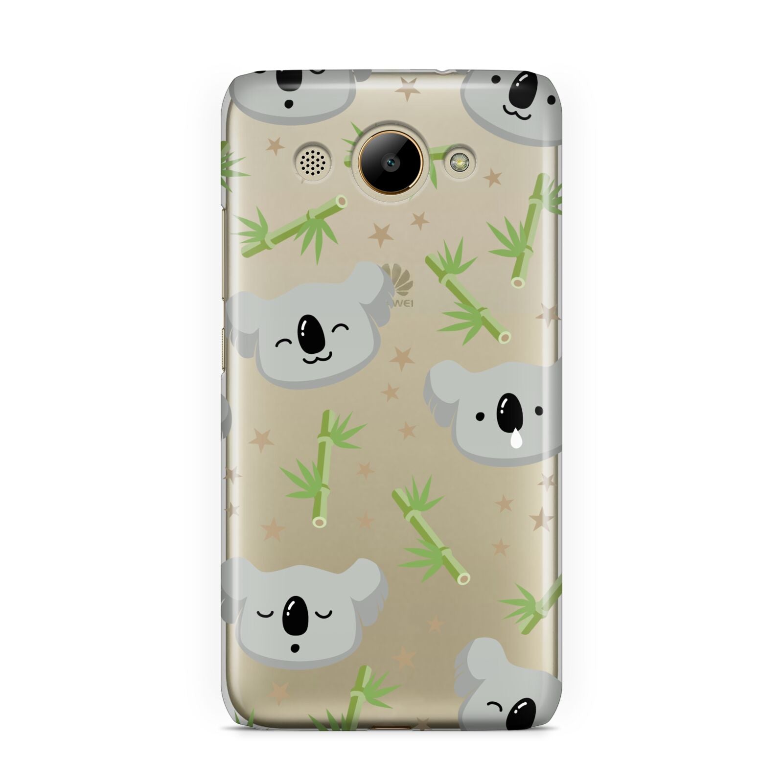 Koala Faces with Transparent Background Huawei Y3 2017