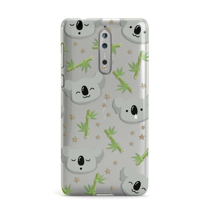 Koala Faces with Transparent Background Nokia Case