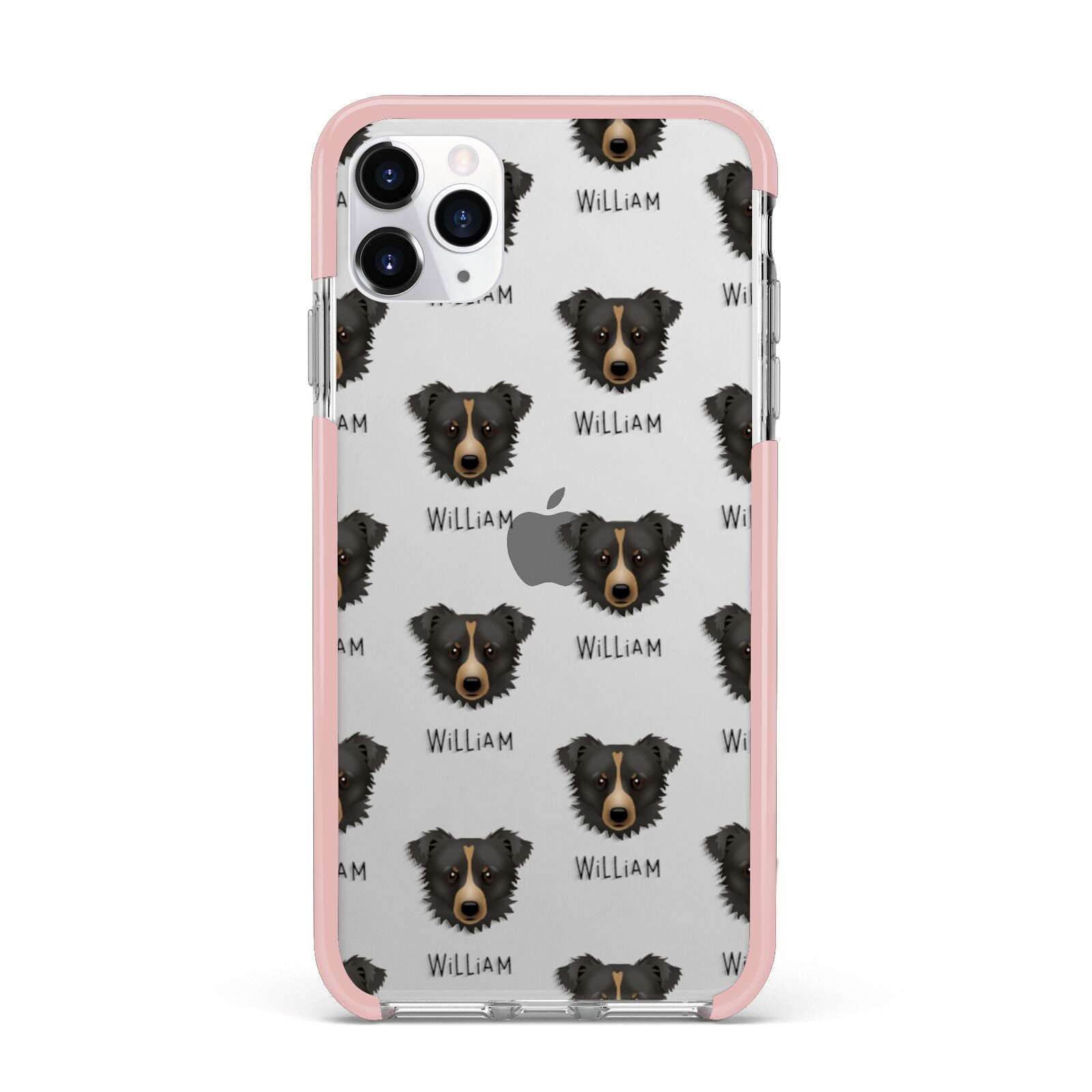 Kokoni Icon with Name iPhone 11 Pro Max Impact Pink Edge Case