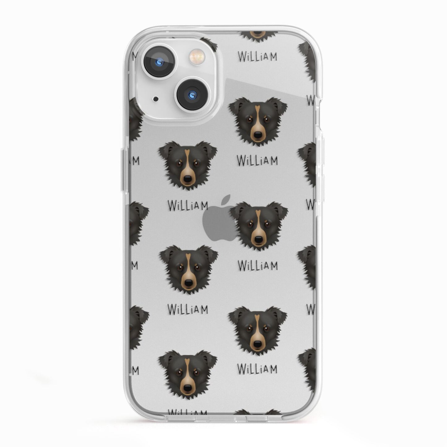 Kokoni Icon with Name iPhone 13 TPU Impact Case with White Edges