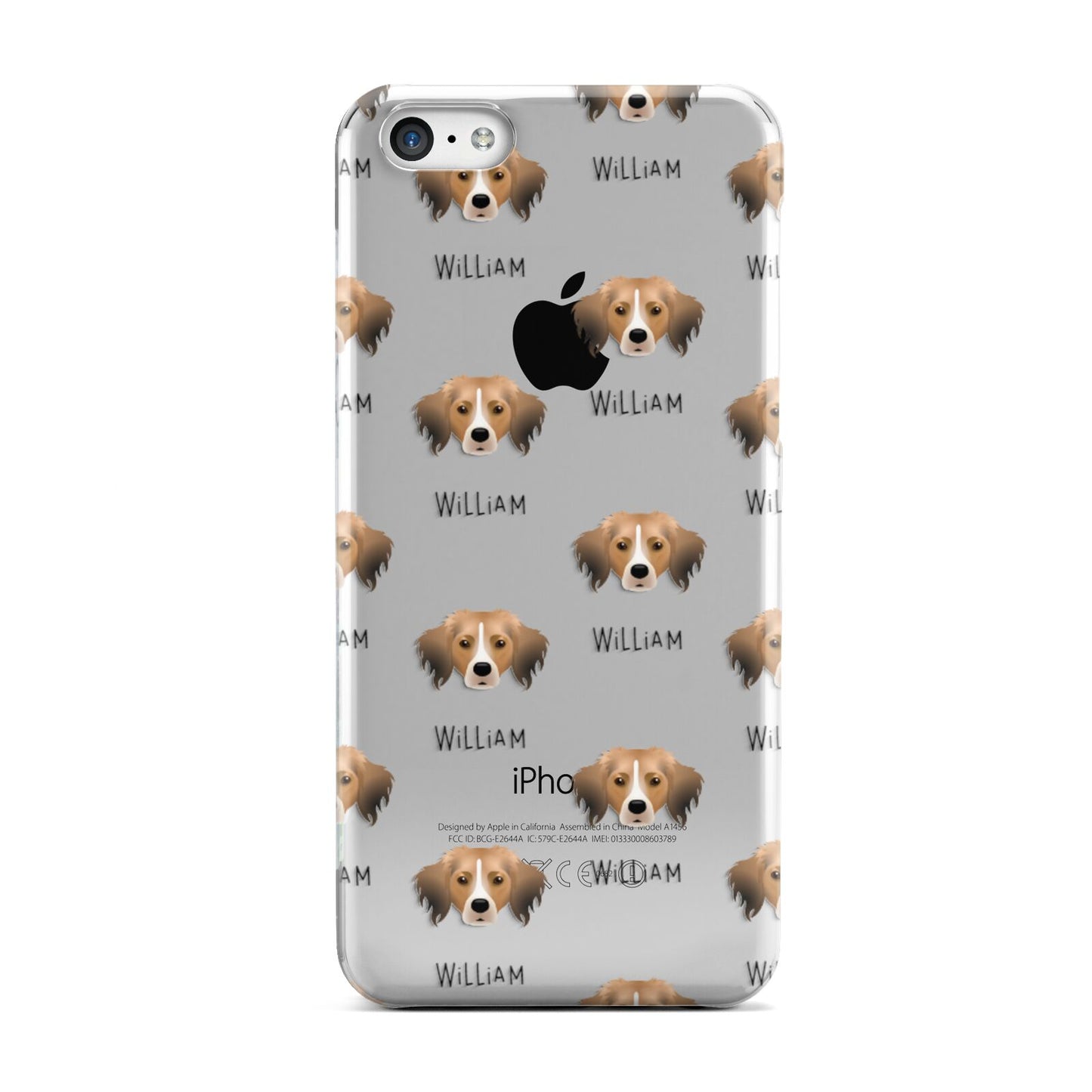 Kooikerhondje Icon with Name Apple iPhone 5c Case