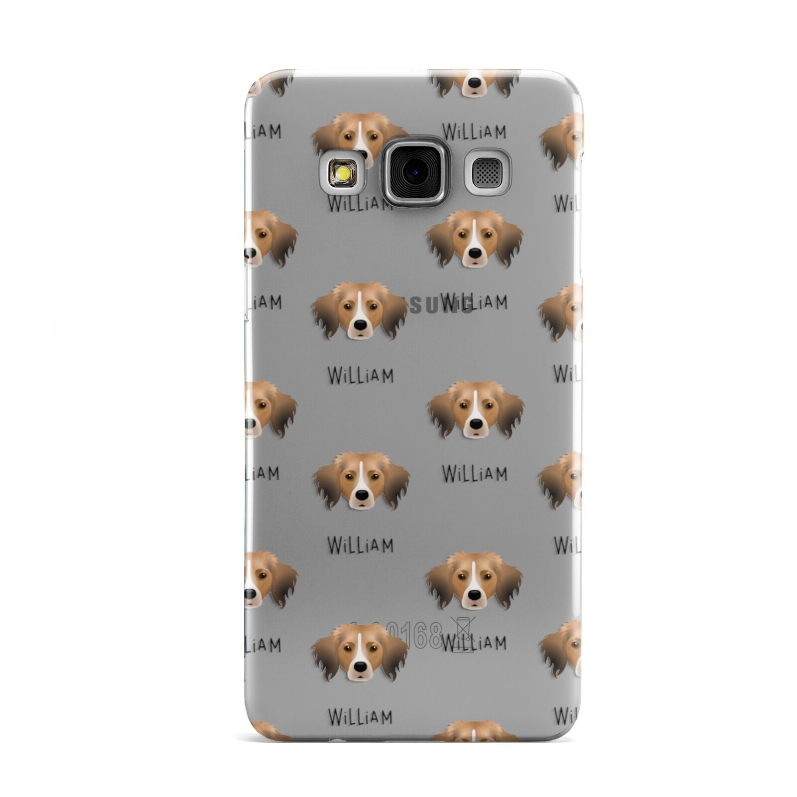 Kooikerhondje Icon with Name Samsung Galaxy A3 Case