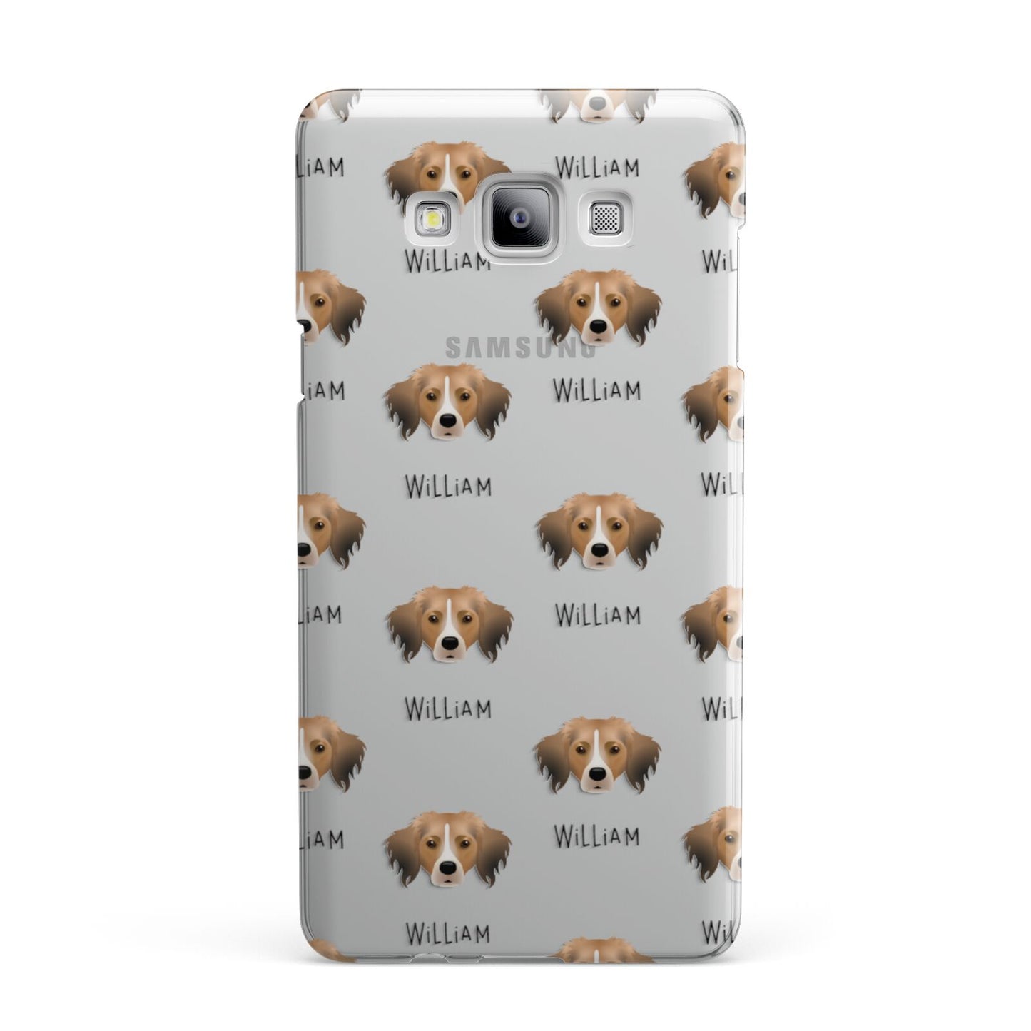 Kooikerhondje Icon with Name Samsung Galaxy A7 2015 Case