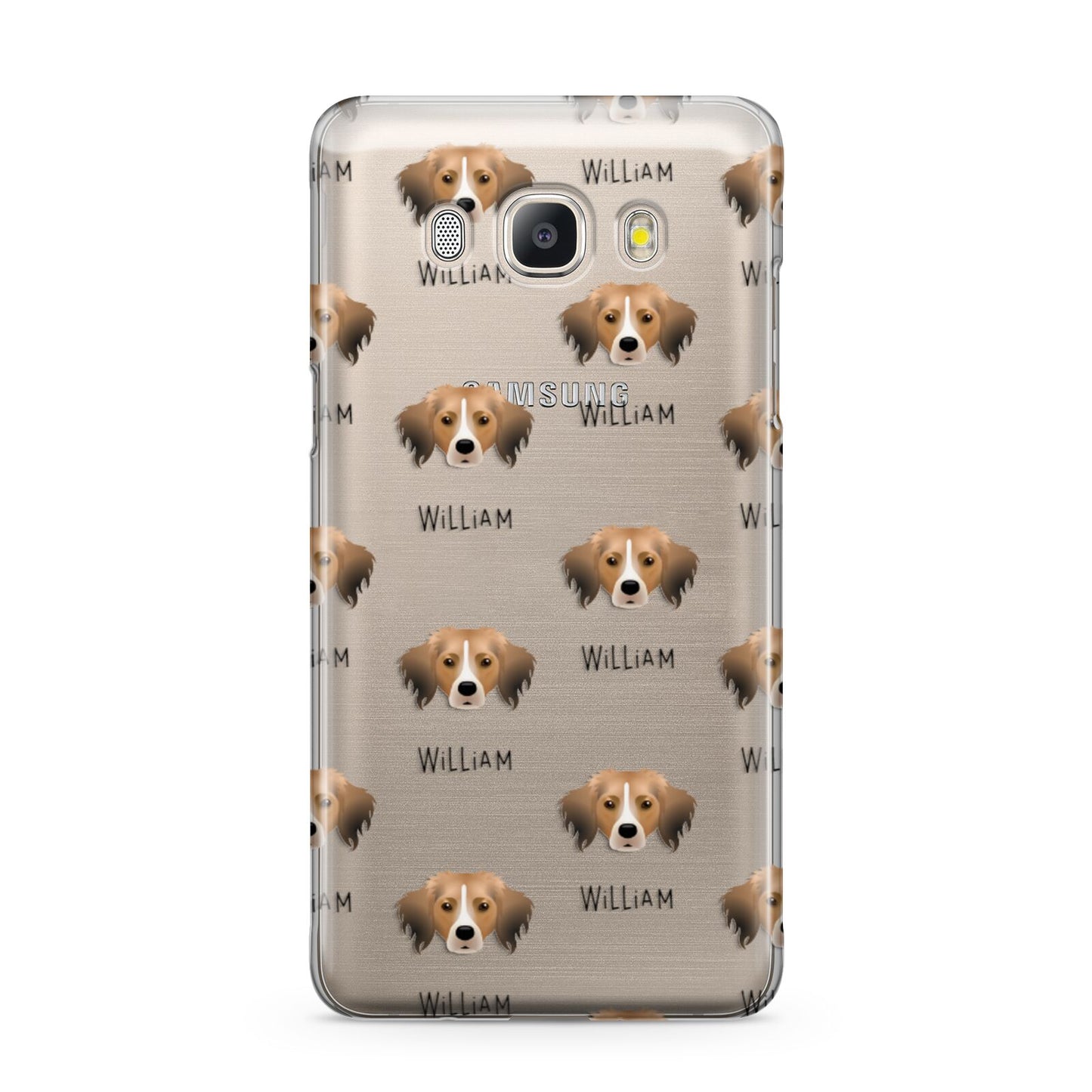 Kooikerhondje Icon with Name Samsung Galaxy J5 2016 Case