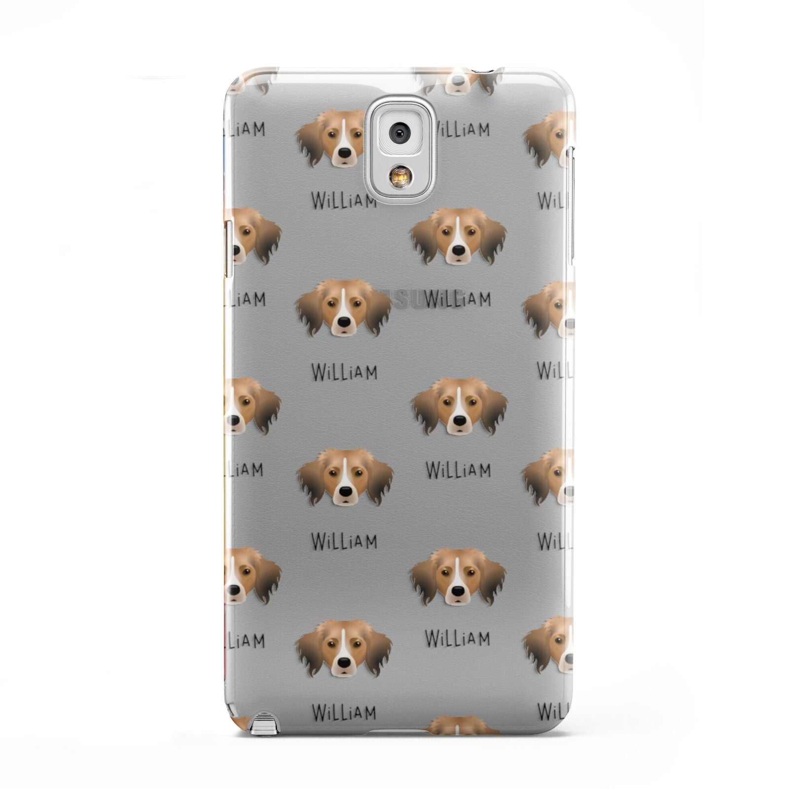 Kooikerhondje Icon with Name Samsung Galaxy Note 3 Case