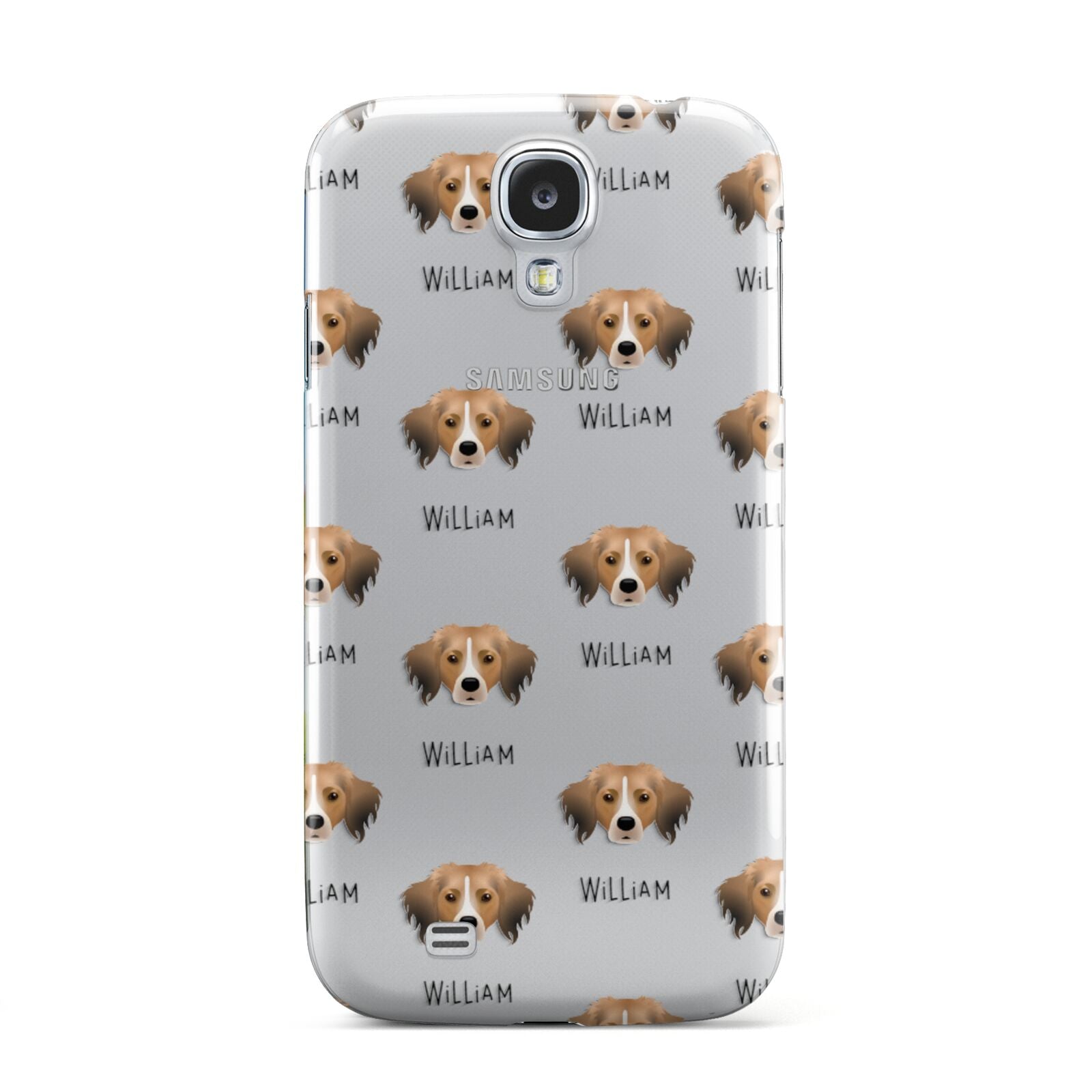 Kooikerhondje Icon with Name Samsung Galaxy S4 Case