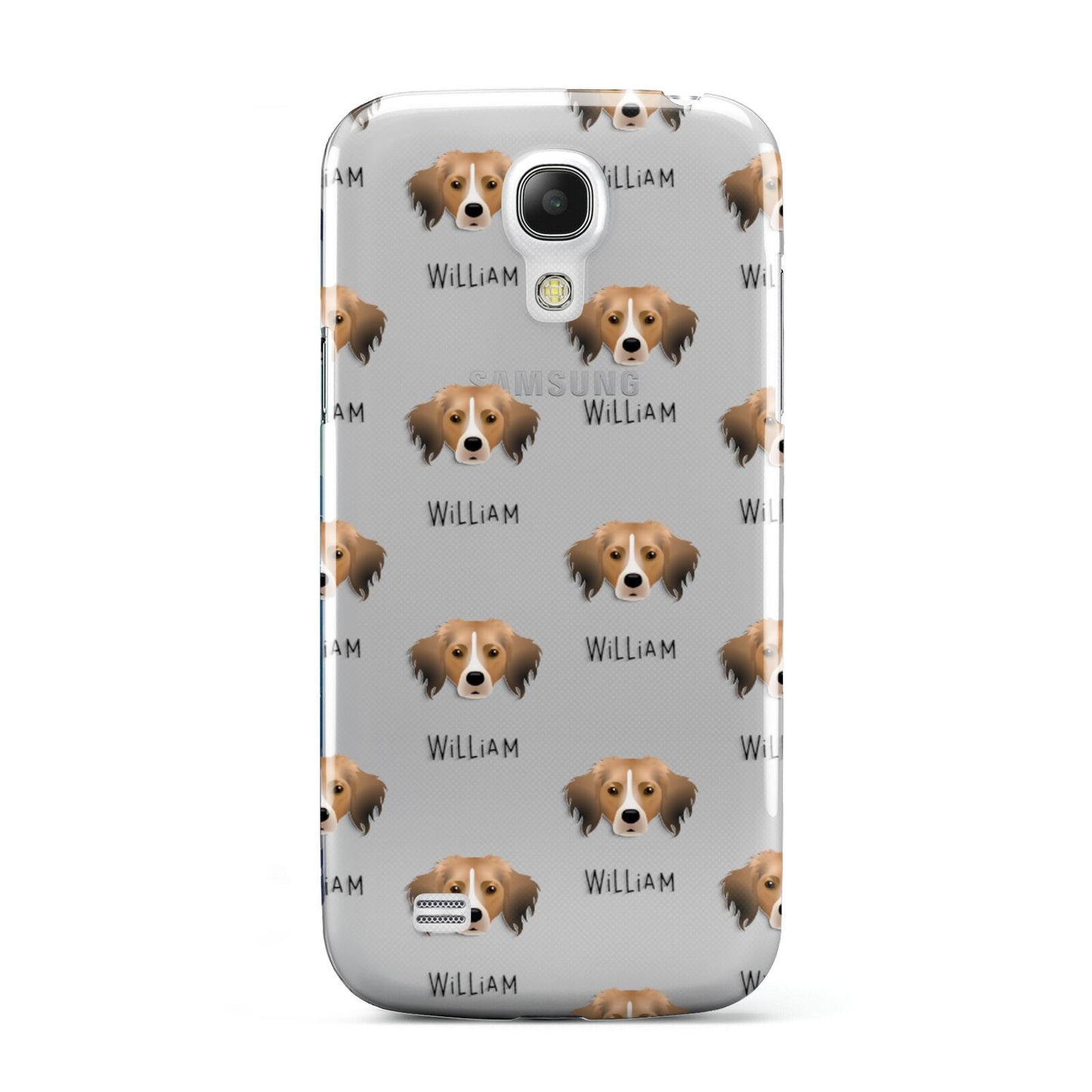 Kooikerhondje Icon with Name Samsung Galaxy S4 Mini Case