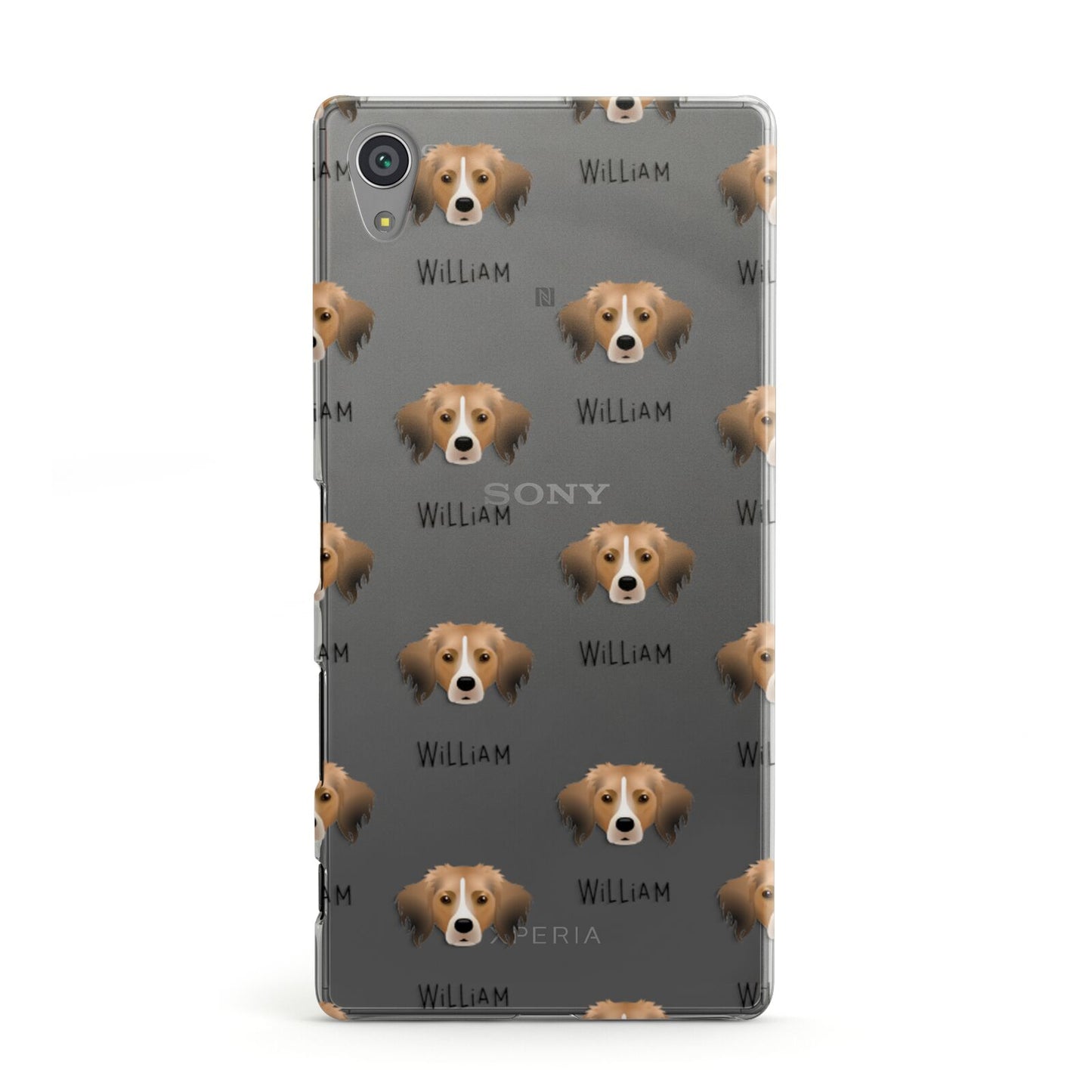 Kooikerhondje Icon with Name Sony Xperia Case