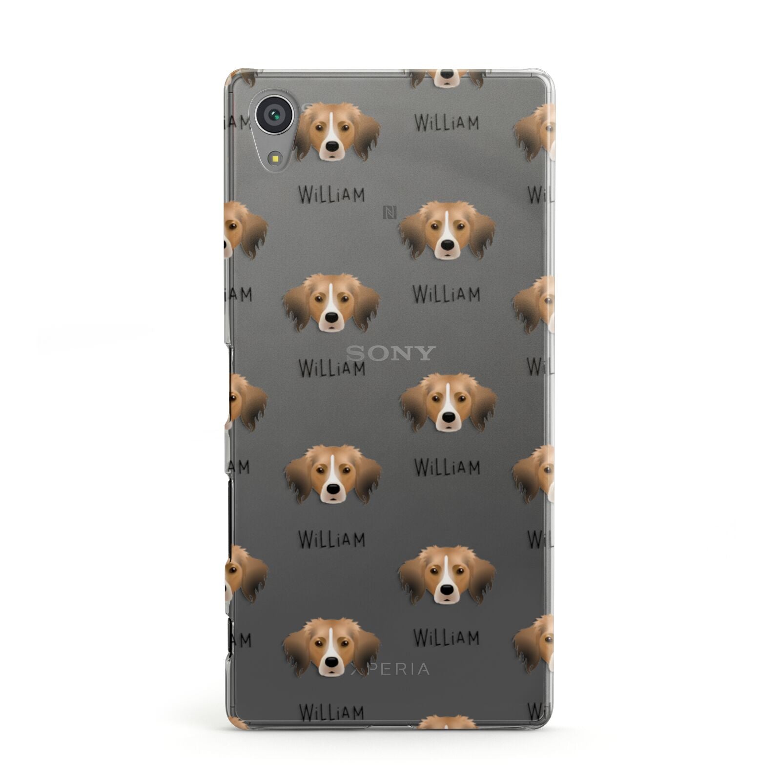 Kooikerhondje Icon with Name Sony Xperia Case