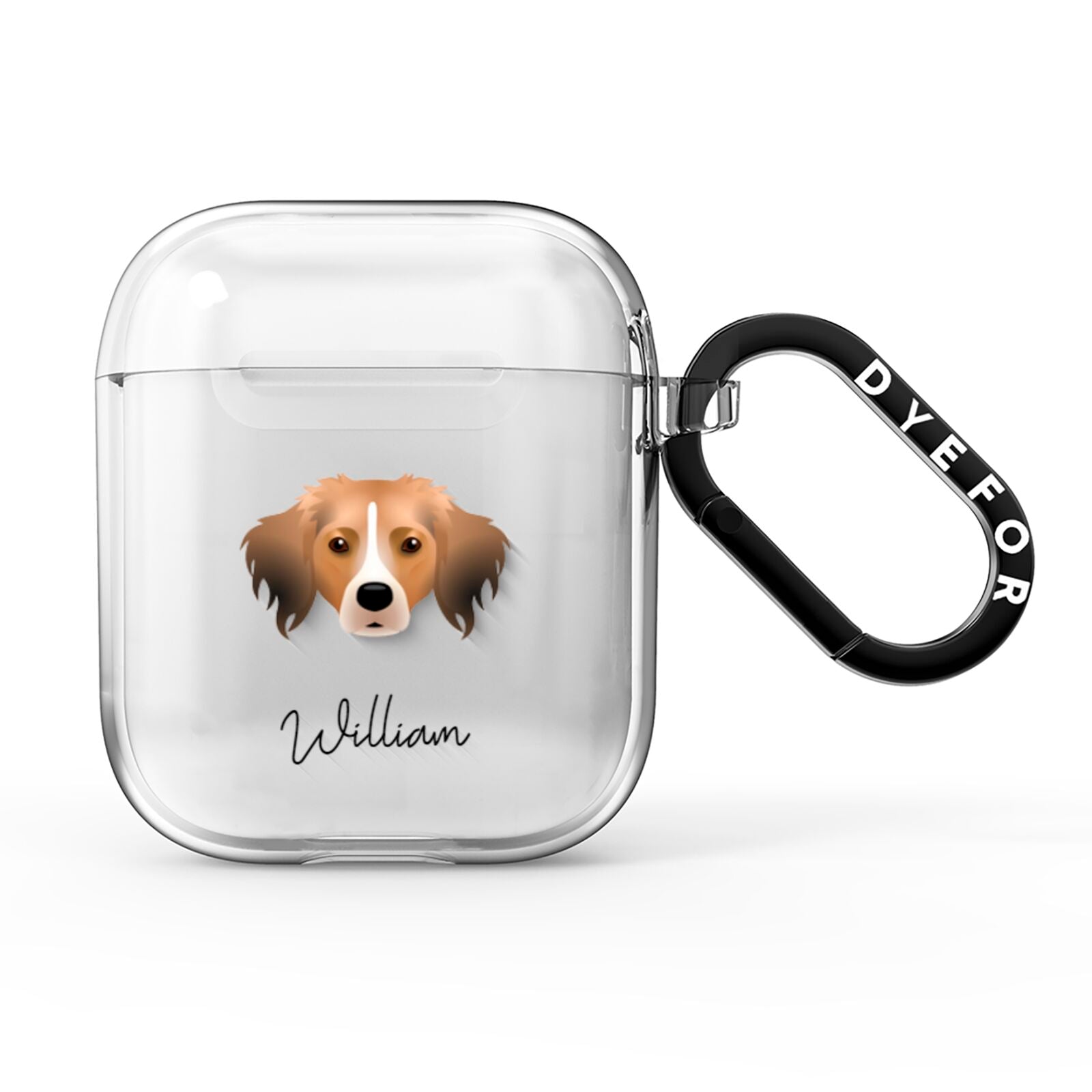 Kooikerhondje Personalised AirPods Clear Case